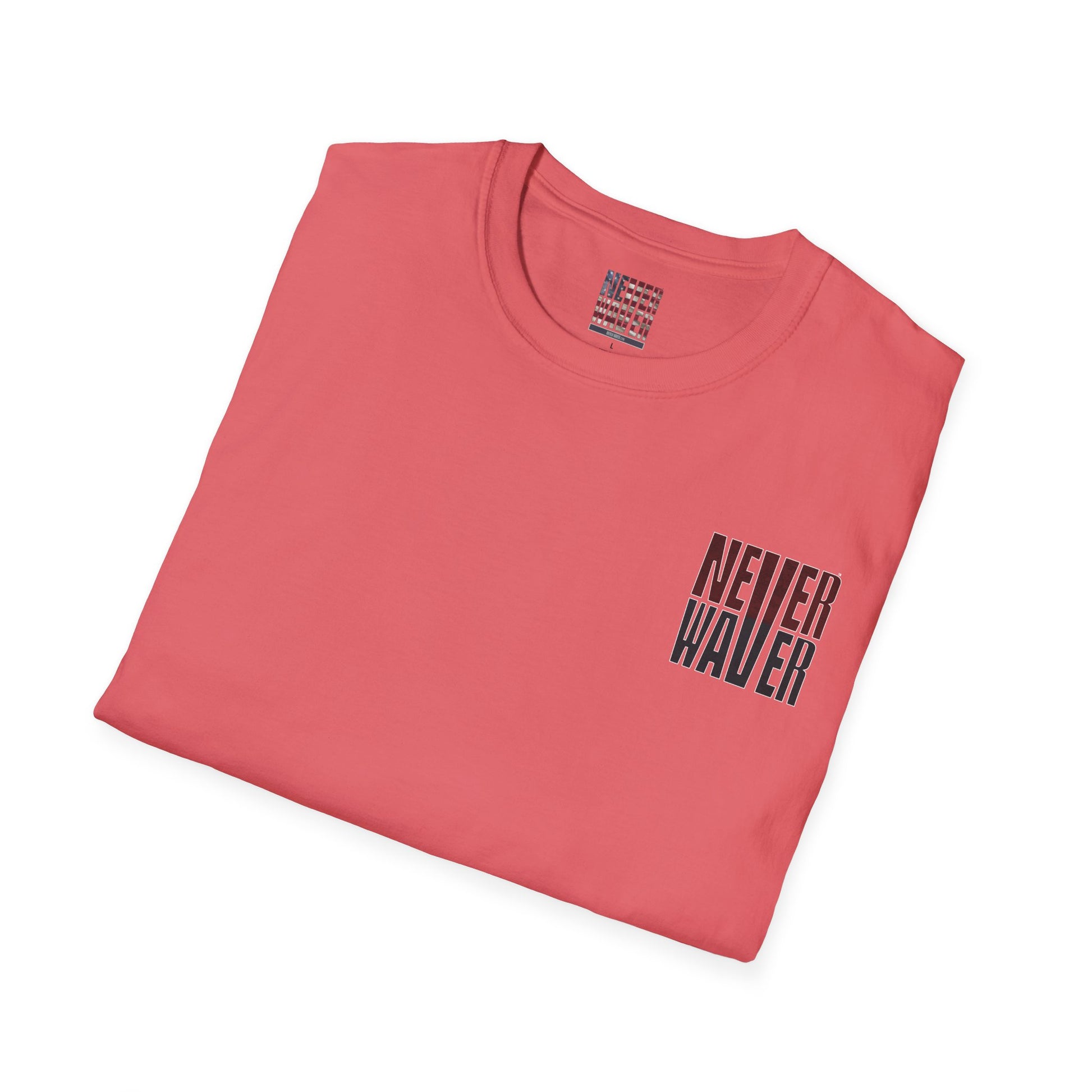 Atlanta Fans Never Waver Unisex Softstyle T-Shirt - Never Waver