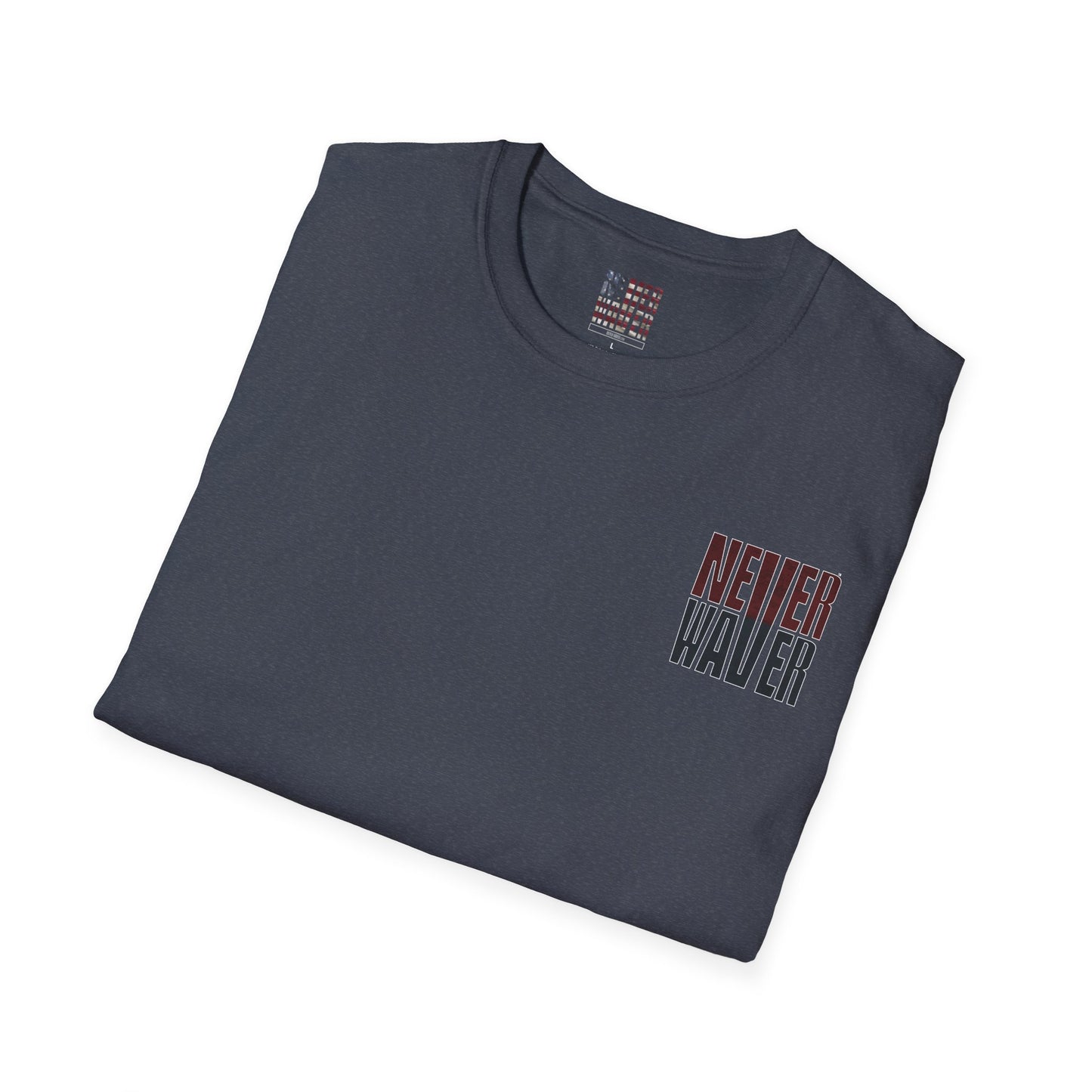 Atlanta Fans Never Waver Unisex Softstyle T-Shirt - Never Waver