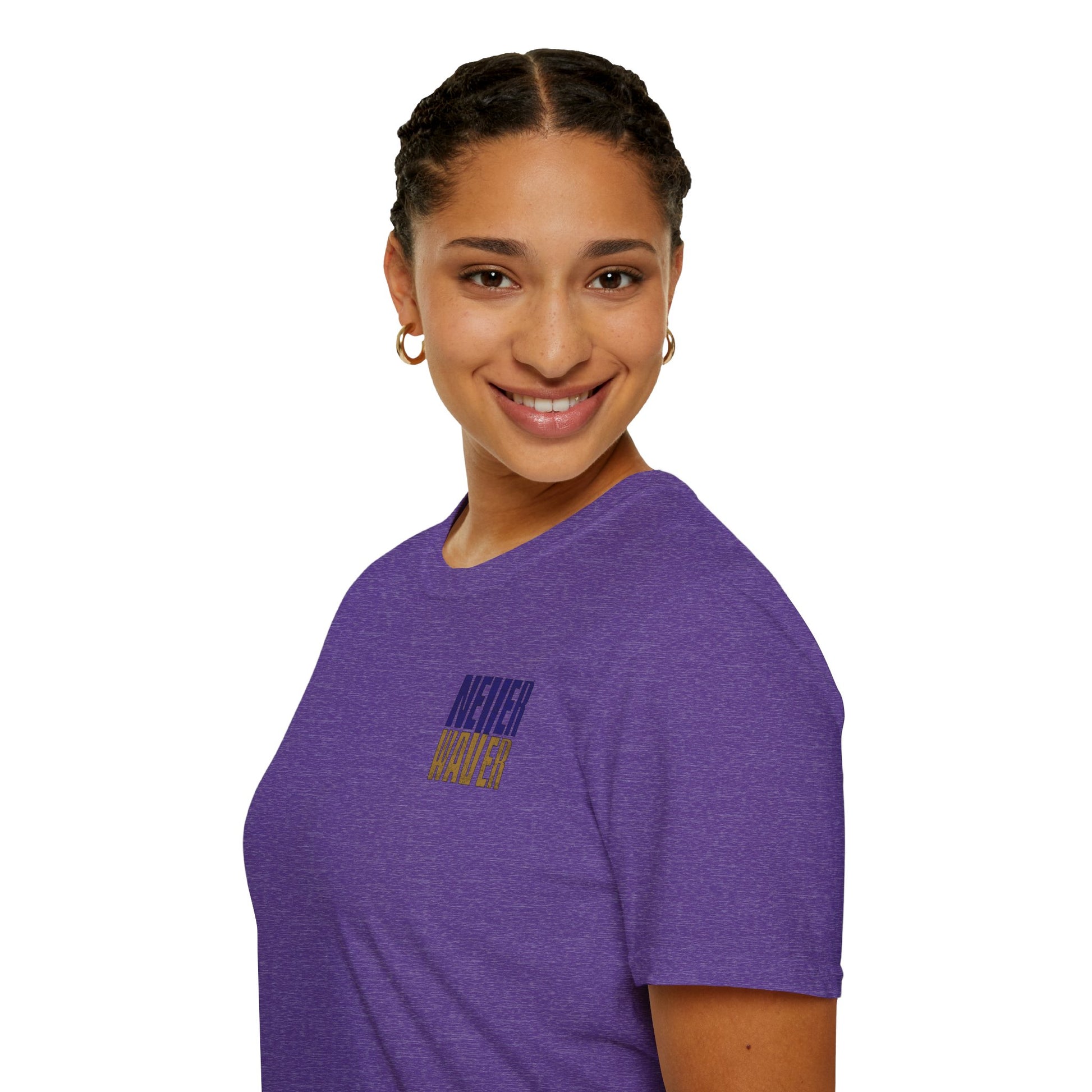 Baltimore Fans Never Waver Unisex Softstyle T-Shirt - Never Waver
