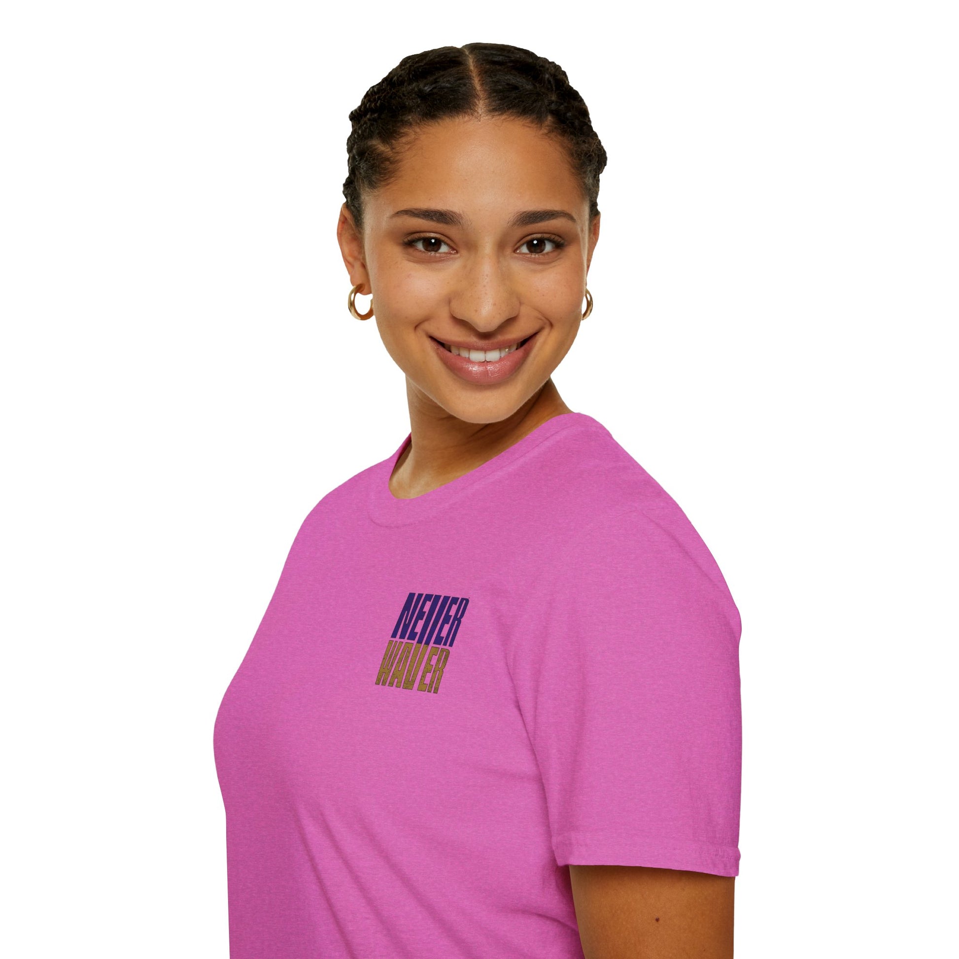 Baltimore Fans Never Waver Unisex Softstyle T-Shirt - Never Waver