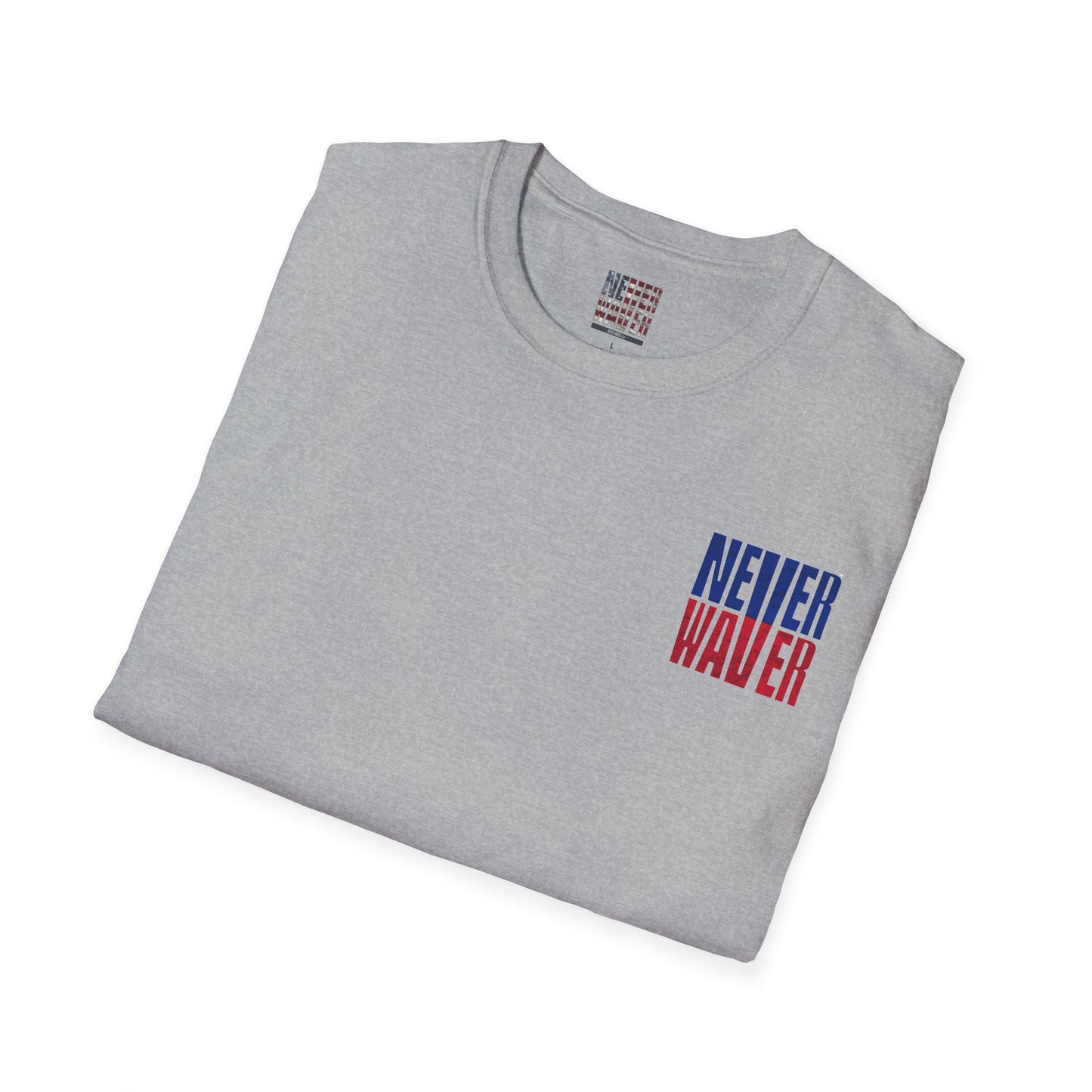 Buffalo Fans Never Waver Unisex Softstyle T-Shirt - Never Waver