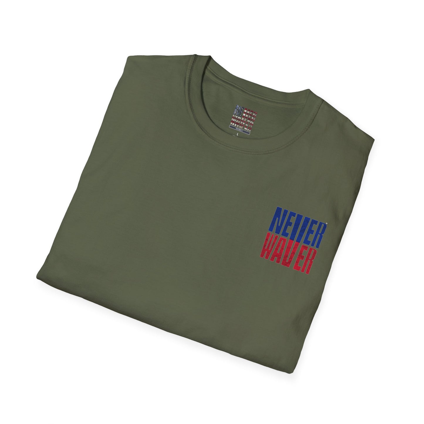 Buffalo Fans Never Waver Unisex Softstyle T-Shirt - Never Waver
