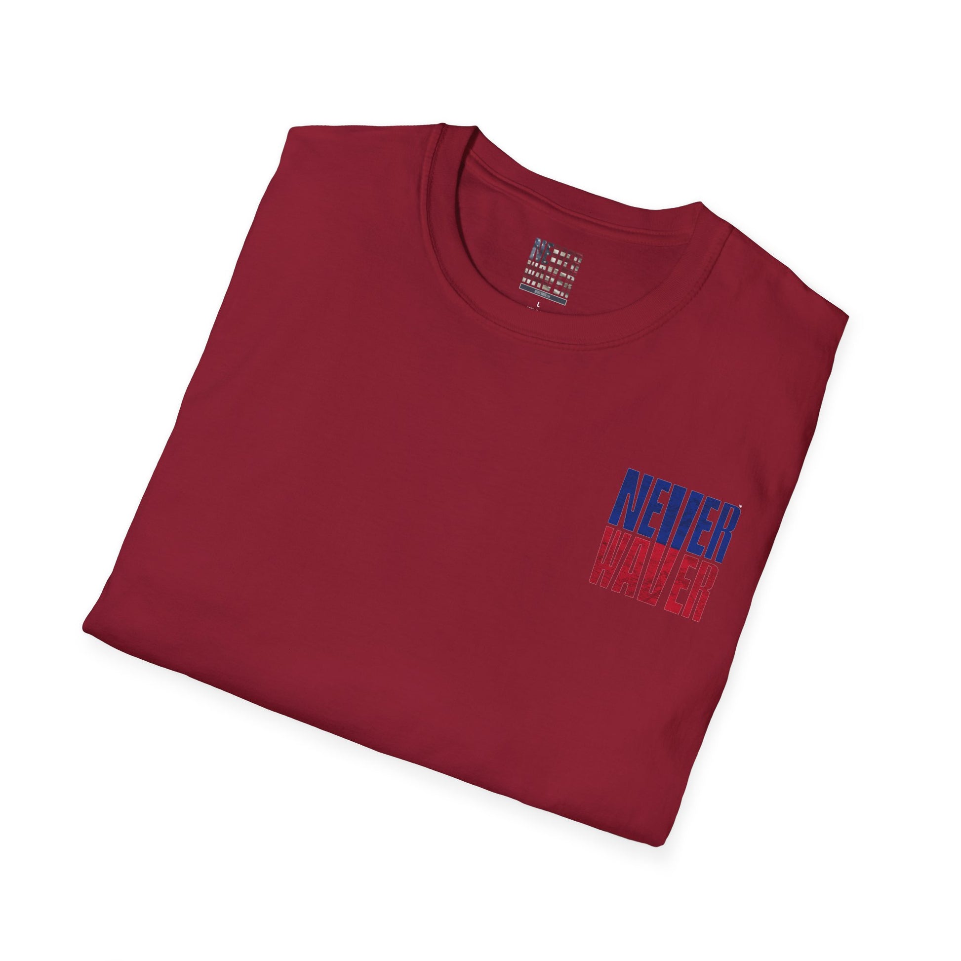 Buffalo Fans Never Waver Unisex Softstyle T-Shirt - Never Waver