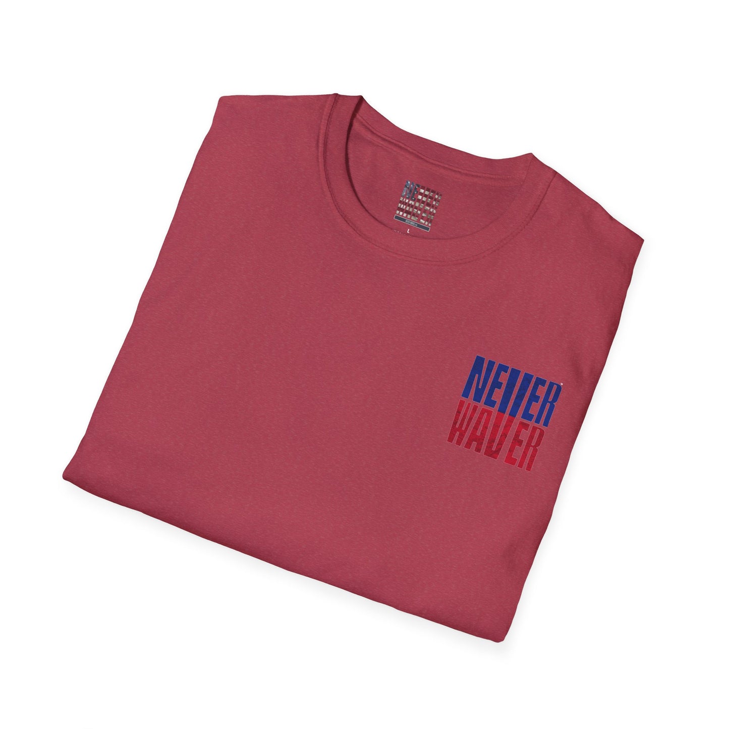 Buffalo Fans Never Waver Unisex Softstyle T-Shirt - Never Waver