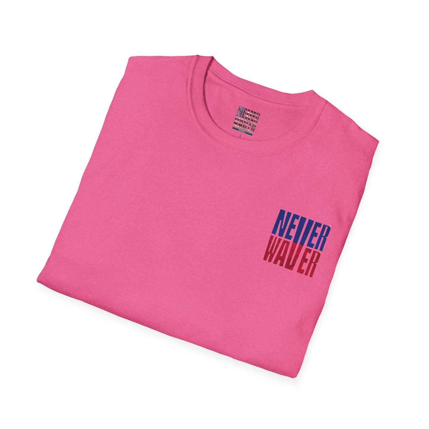 Buffalo Fans Never Waver Unisex Softstyle T-Shirt - Never Waver