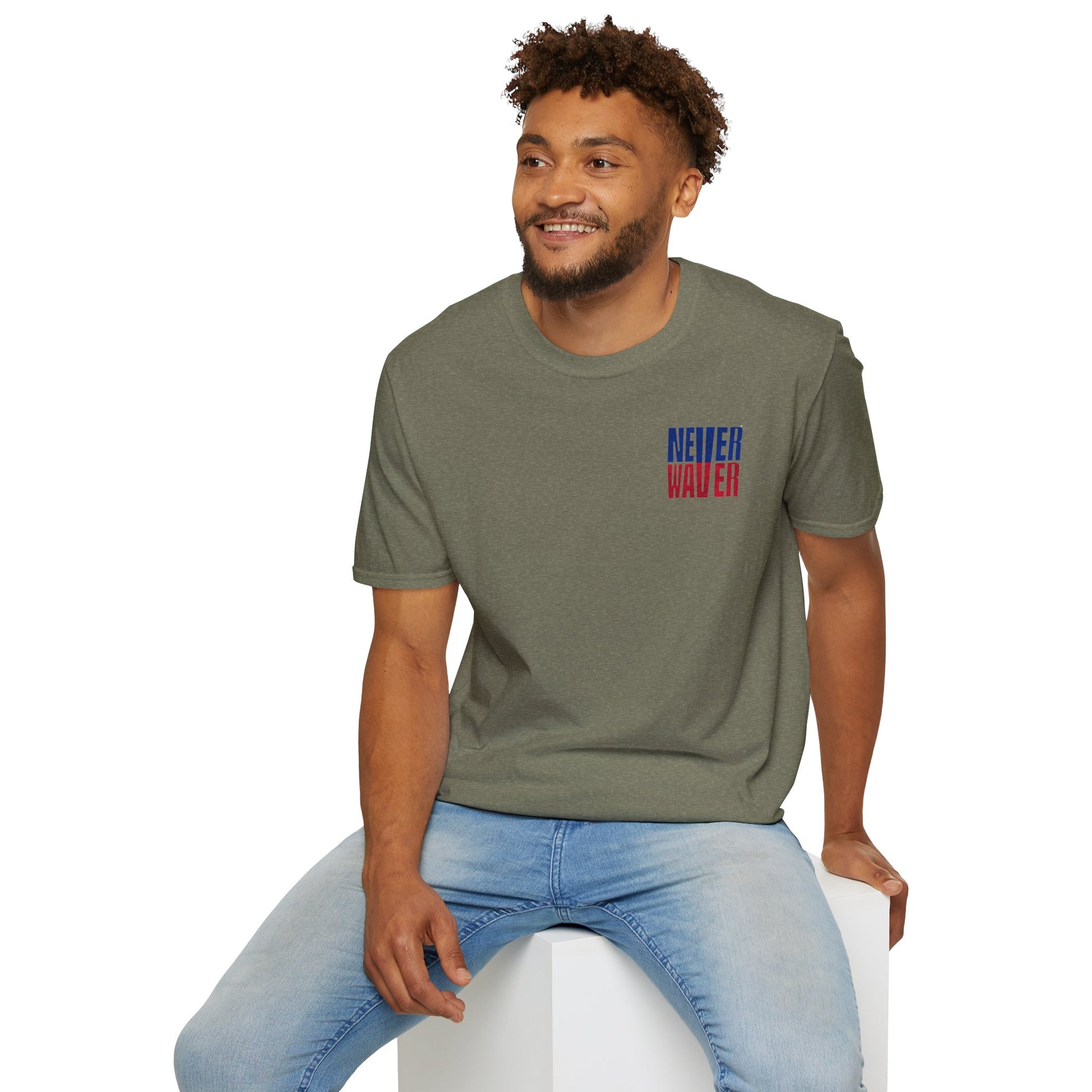 Buffalo Fans Never Waver Unisex Softstyle T-Shirt - Never Waver