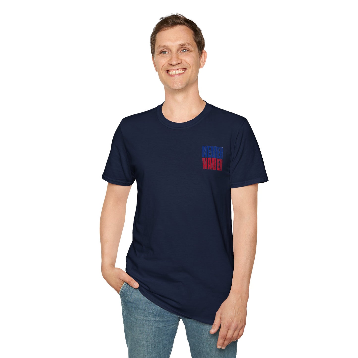 Buffalo Fans Never Waver Unisex Softstyle T-Shirt - Never Waver