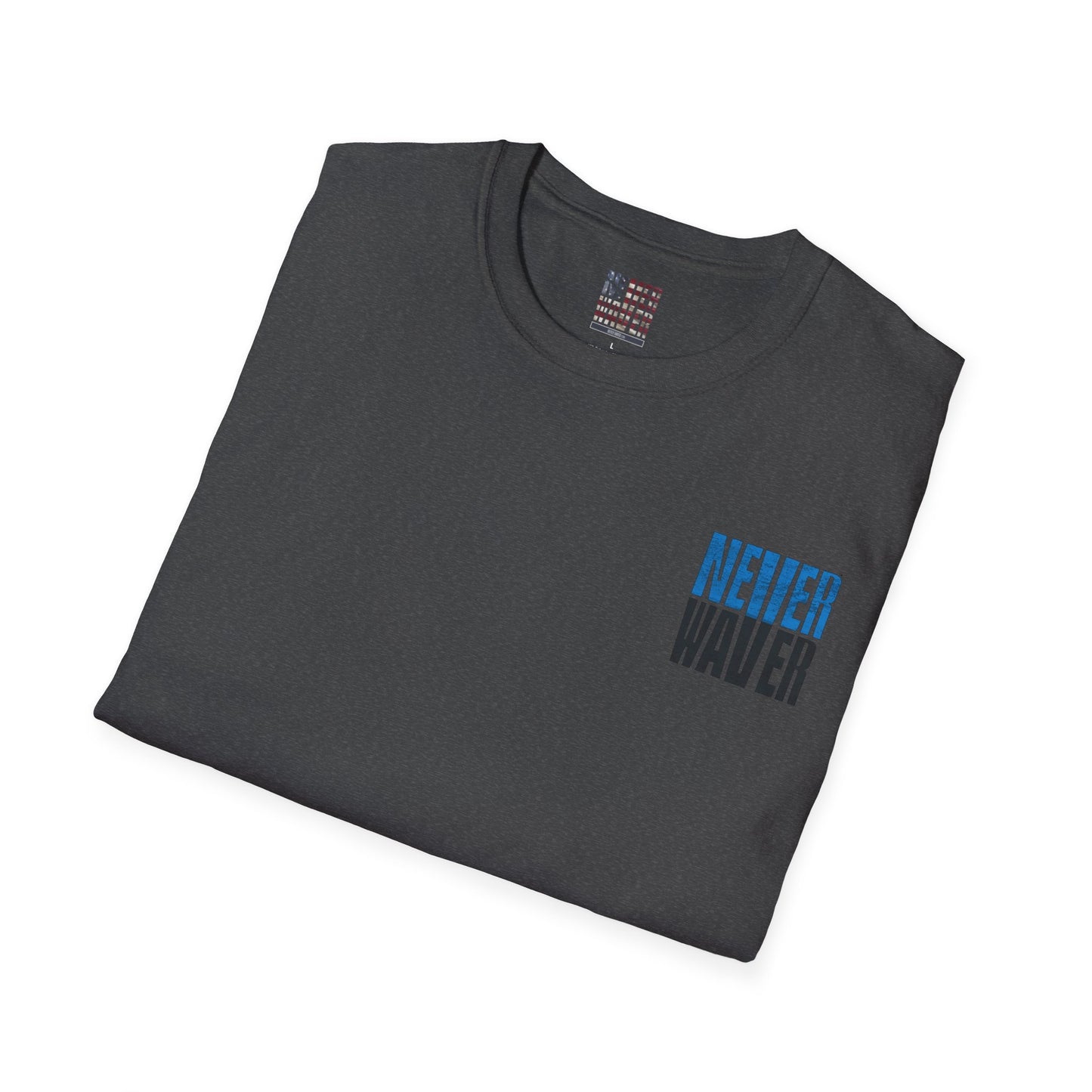 Carolina Fans Never Waver Unisex Softstyle T-Shirt - Never Waver