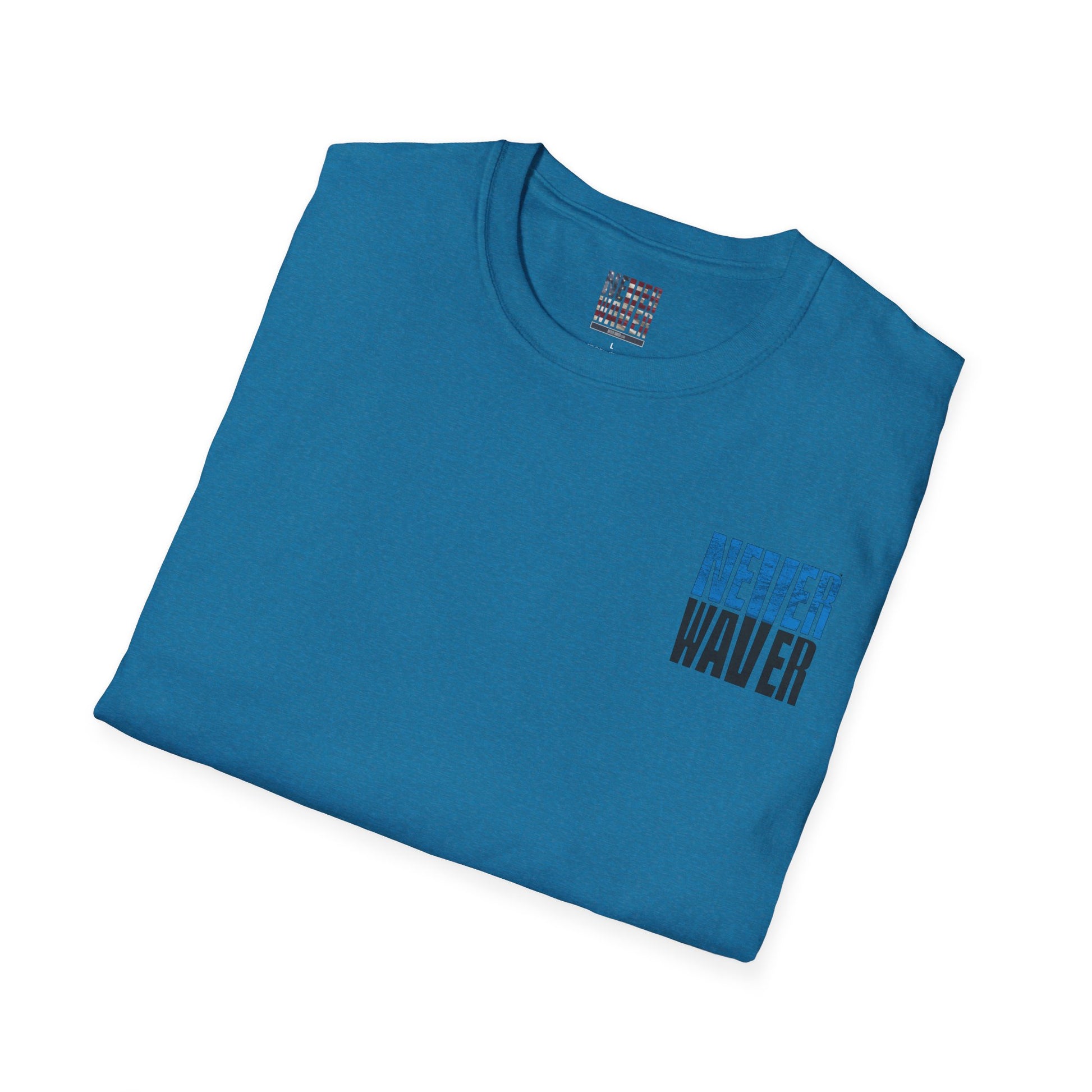 Carolina Fans Never Waver Unisex Softstyle T-Shirt - Never Waver