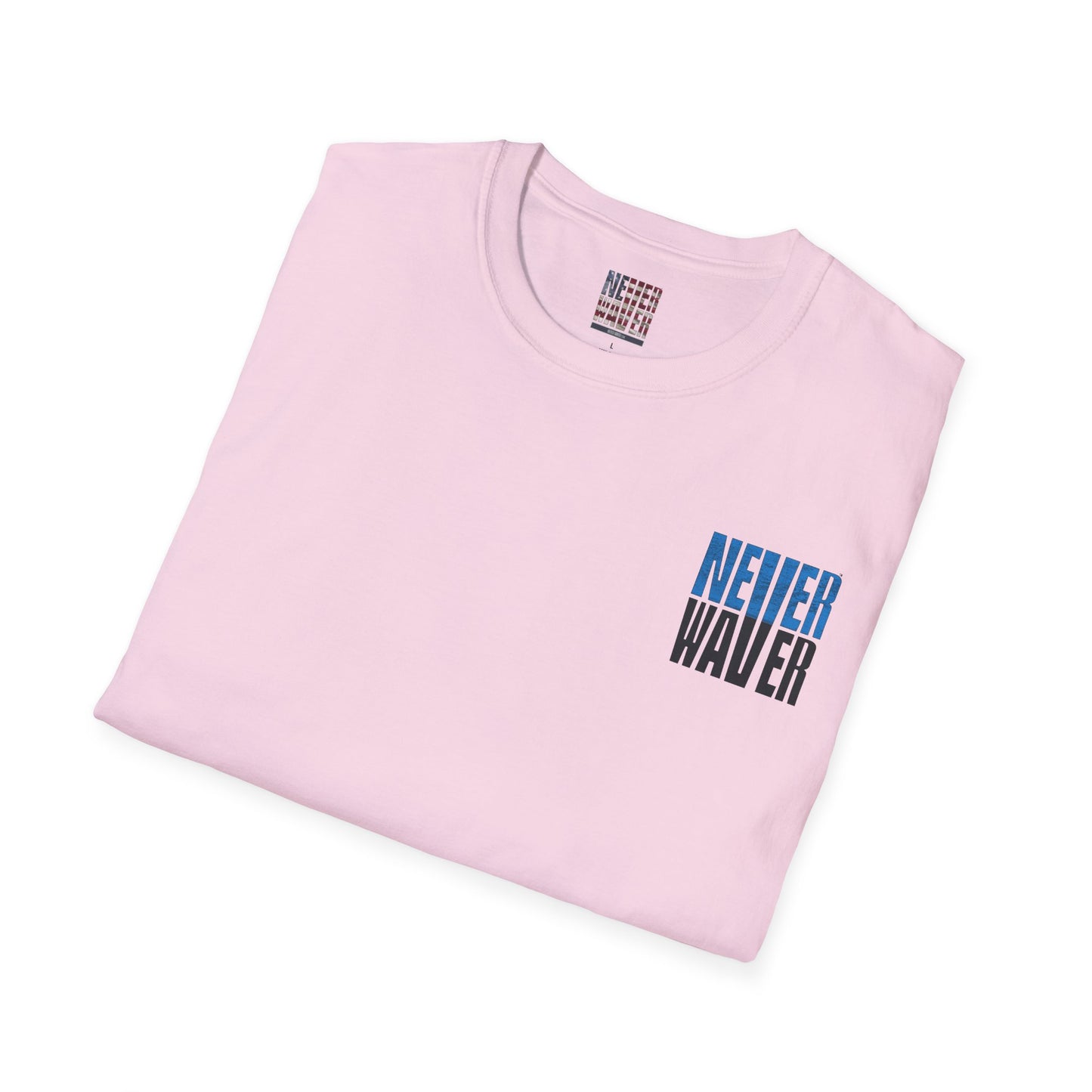 Carolina Fans Never Waver Unisex Softstyle T-Shirt - Never Waver
