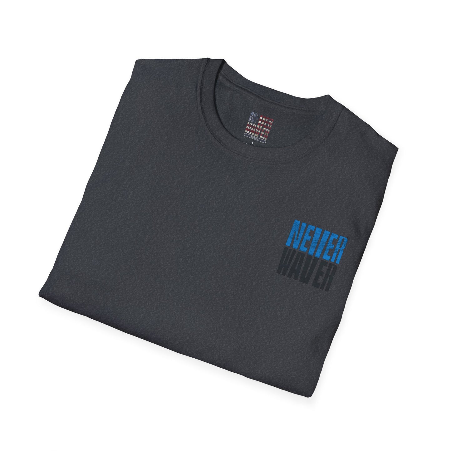 Carolina Fans Never Waver Unisex Softstyle T-Shirt - Never Waver