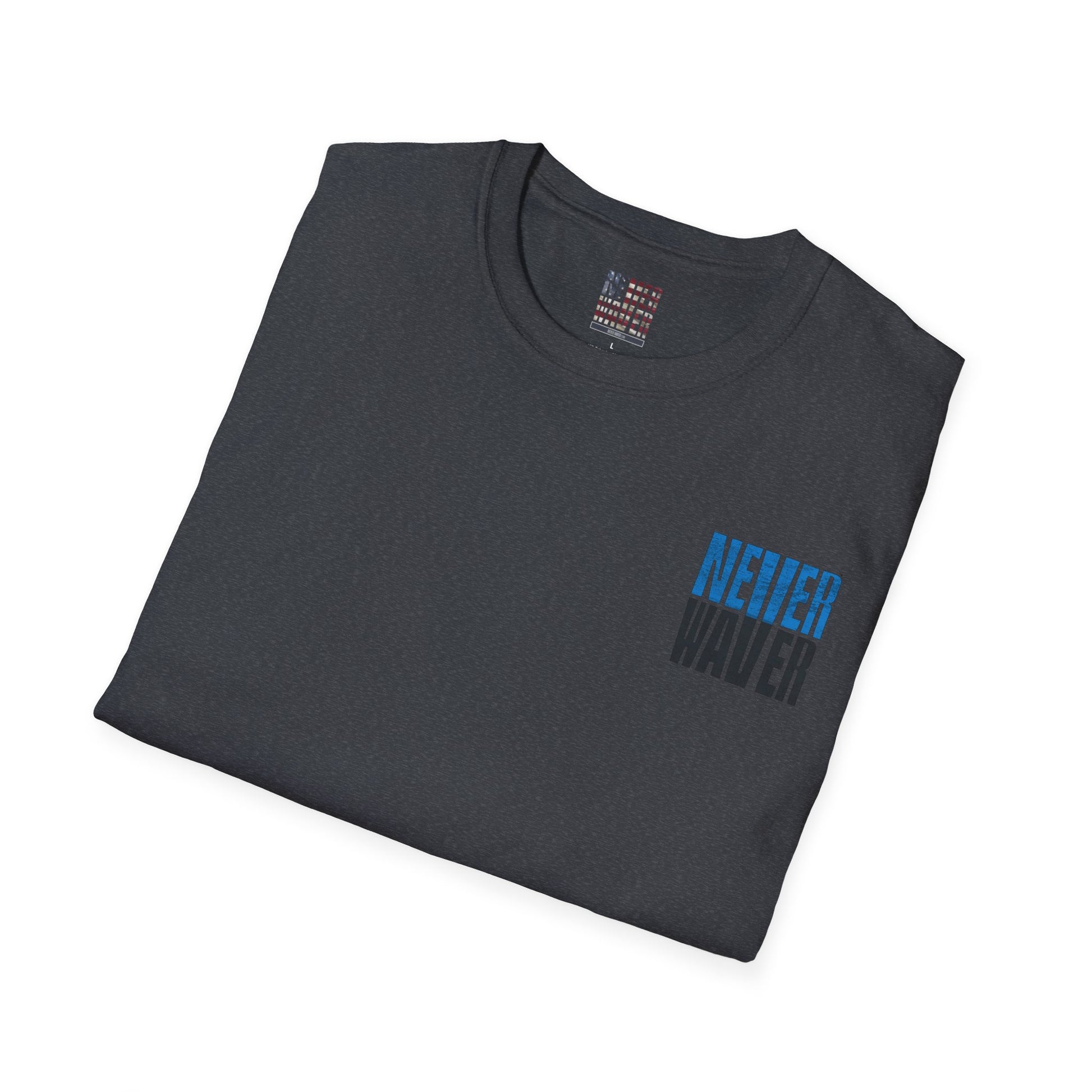 Carolina Fans Never Waver Unisex Softstyle T-Shirt - Never Waver