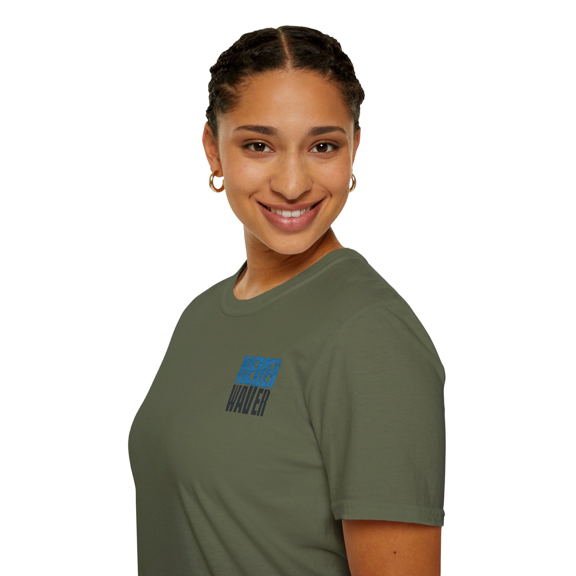 Carolina Fans Never Waver Unisex Softstyle T-Shirt - Never Waver