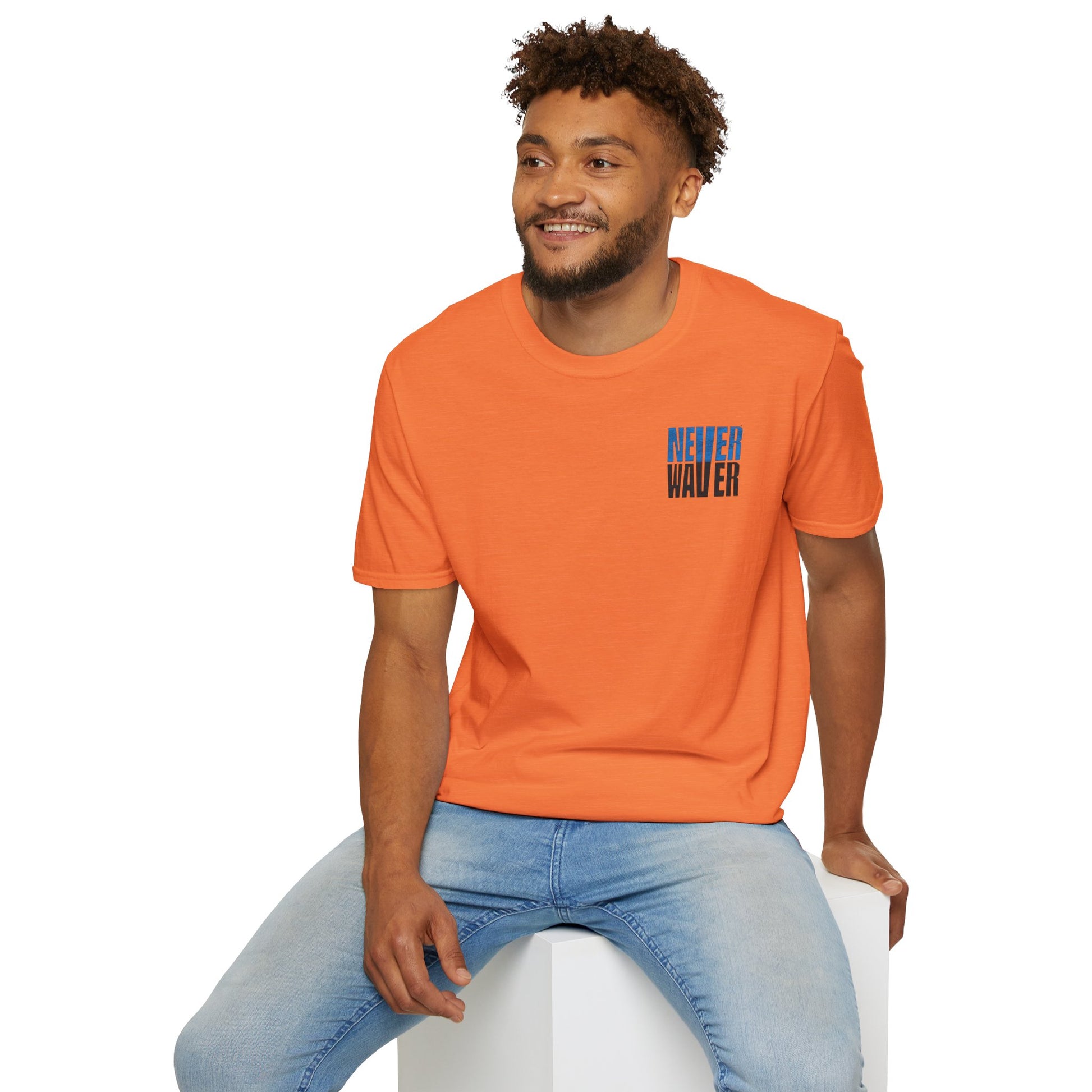Carolina Fans Never Waver Unisex Softstyle T-Shirt - Never Waver