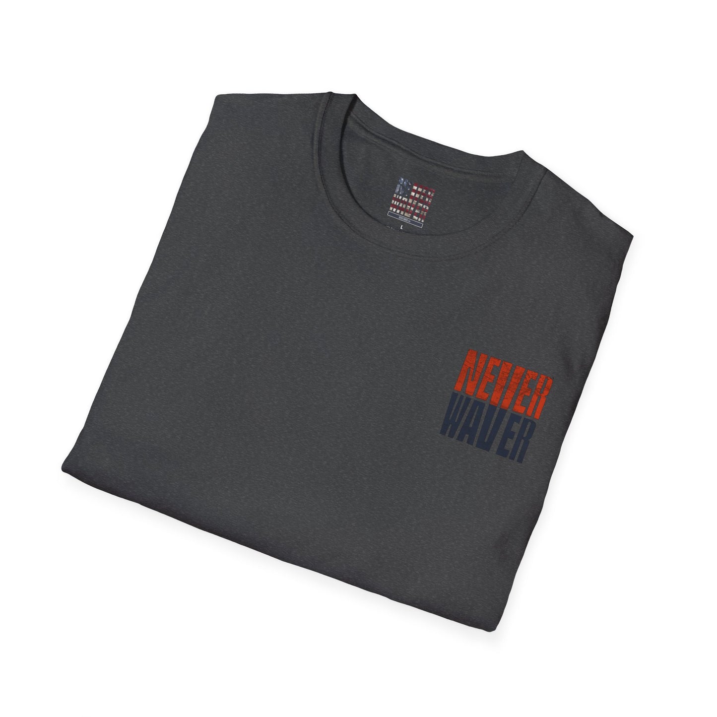 Chicago Fans Never Waver Unisex Softstyle T-Shirt - Never Waver
