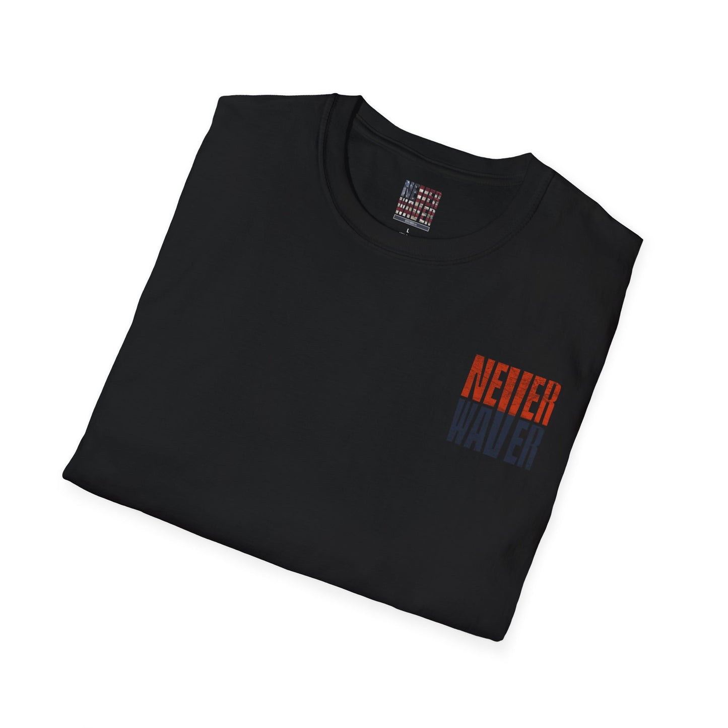 Chicago Fans Never Waver Unisex Softstyle T-Shirt - Never Waver