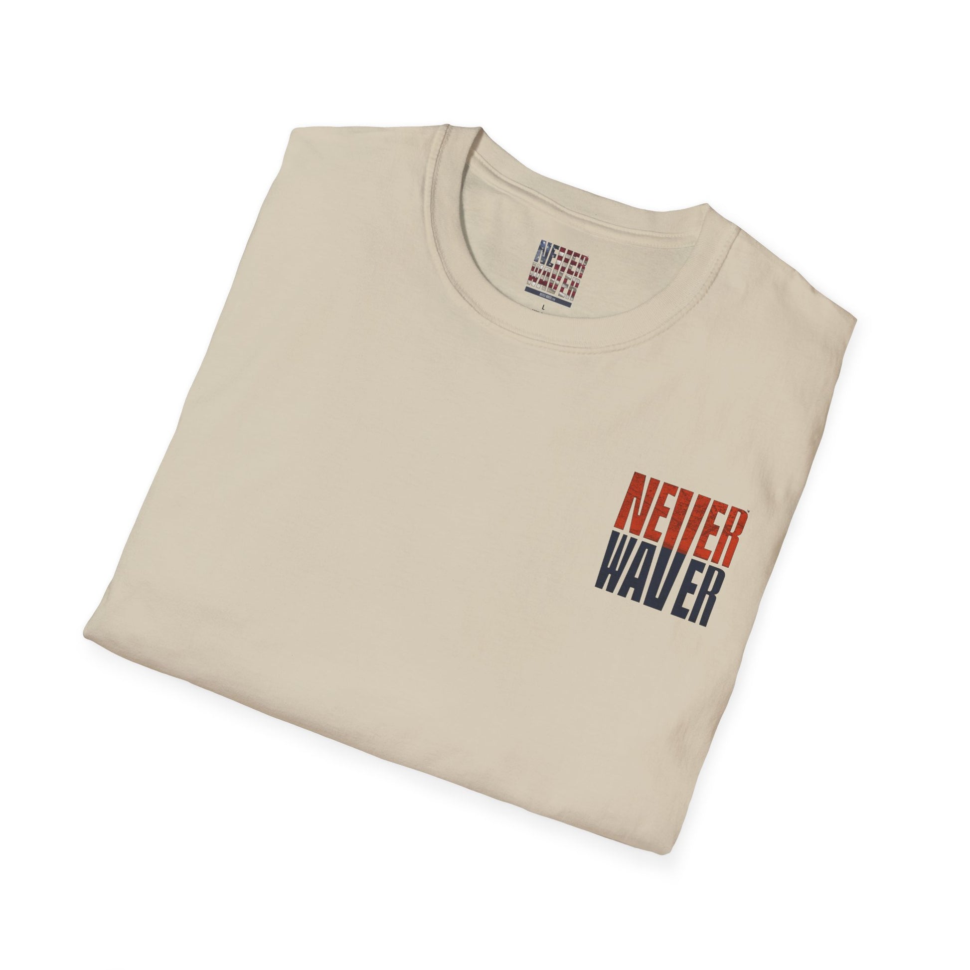 Chicago Fans Never Waver Unisex Softstyle T-Shirt - Never Waver