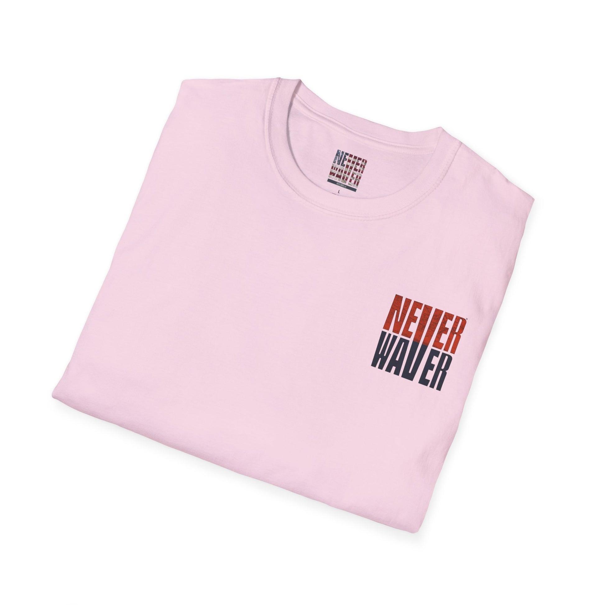 Chicago Fans Never Waver Unisex Softstyle T-Shirt - Never Waver