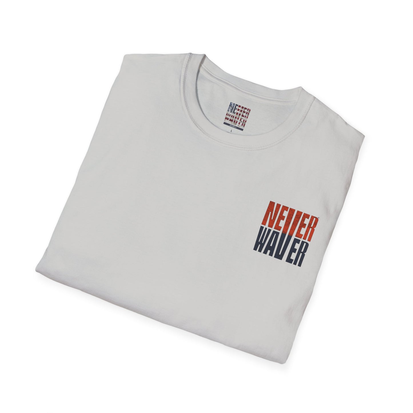 Chicago Fans Never Waver Unisex Softstyle T-Shirt - Never Waver