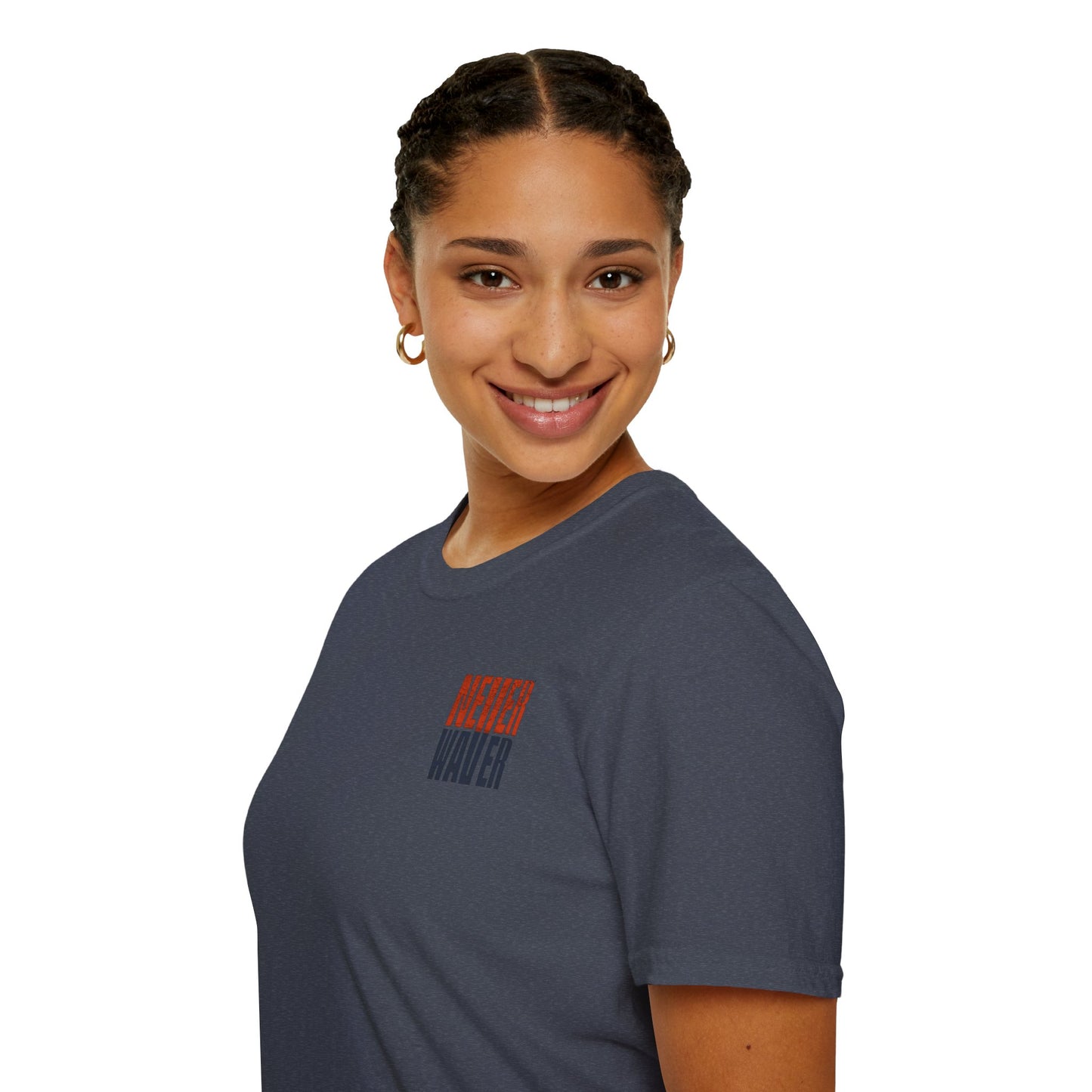 Chicago Fans Never Waver Unisex Softstyle T-Shirt - Never Waver