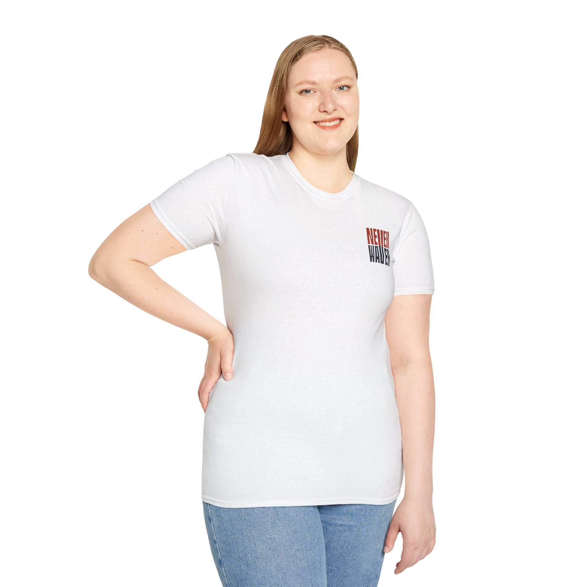 Chicago Fans Never Waver Unisex Softstyle T-Shirt - Never Waver