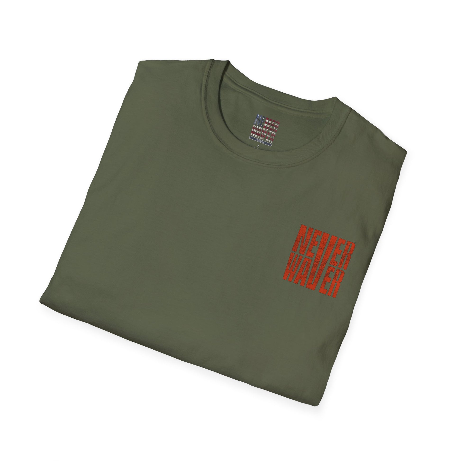 Cleveland Fans Never Waver Unisex Softstyle T-Shirt - Never Waver