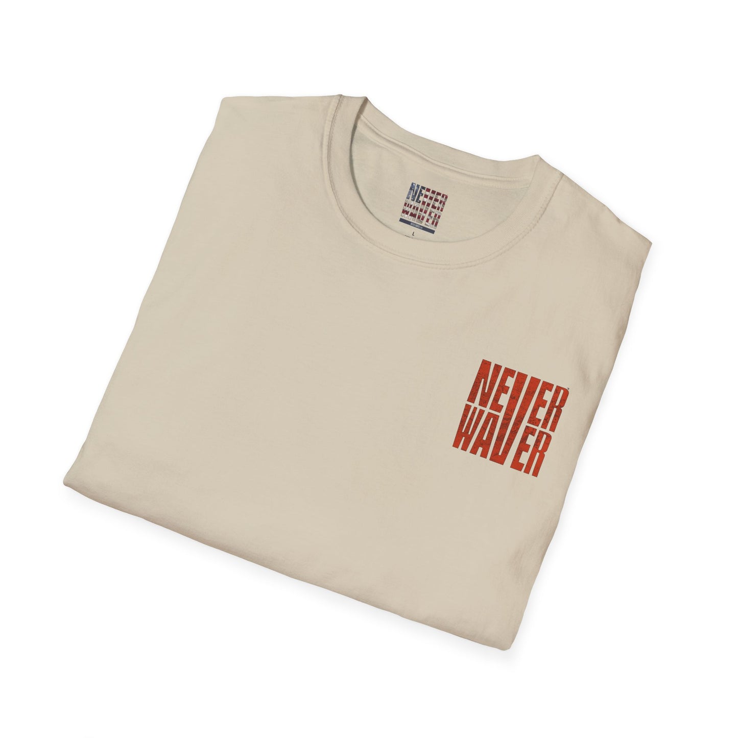 Cleveland Fans Never Waver Unisex Softstyle T-Shirt - Never Waver
