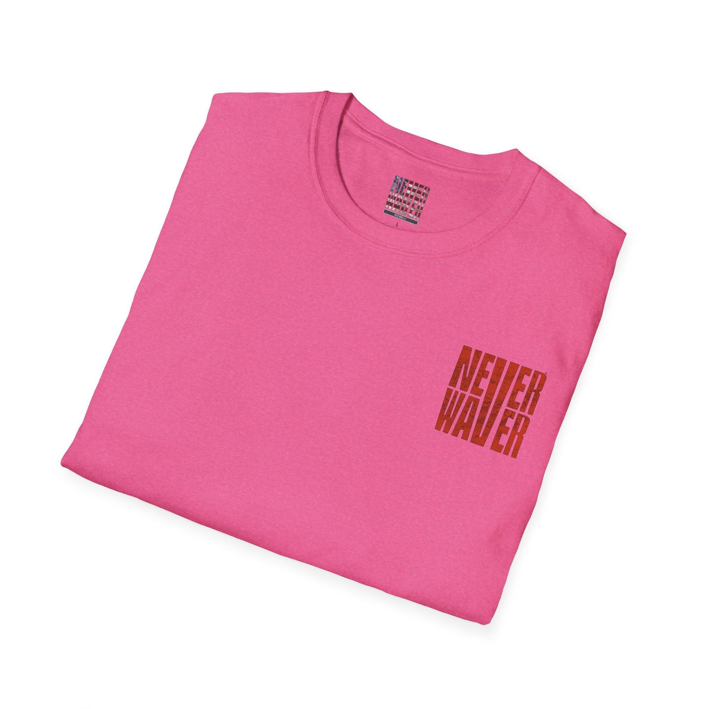 Cleveland Fans Never Waver Unisex Softstyle T-Shirt - Never Waver