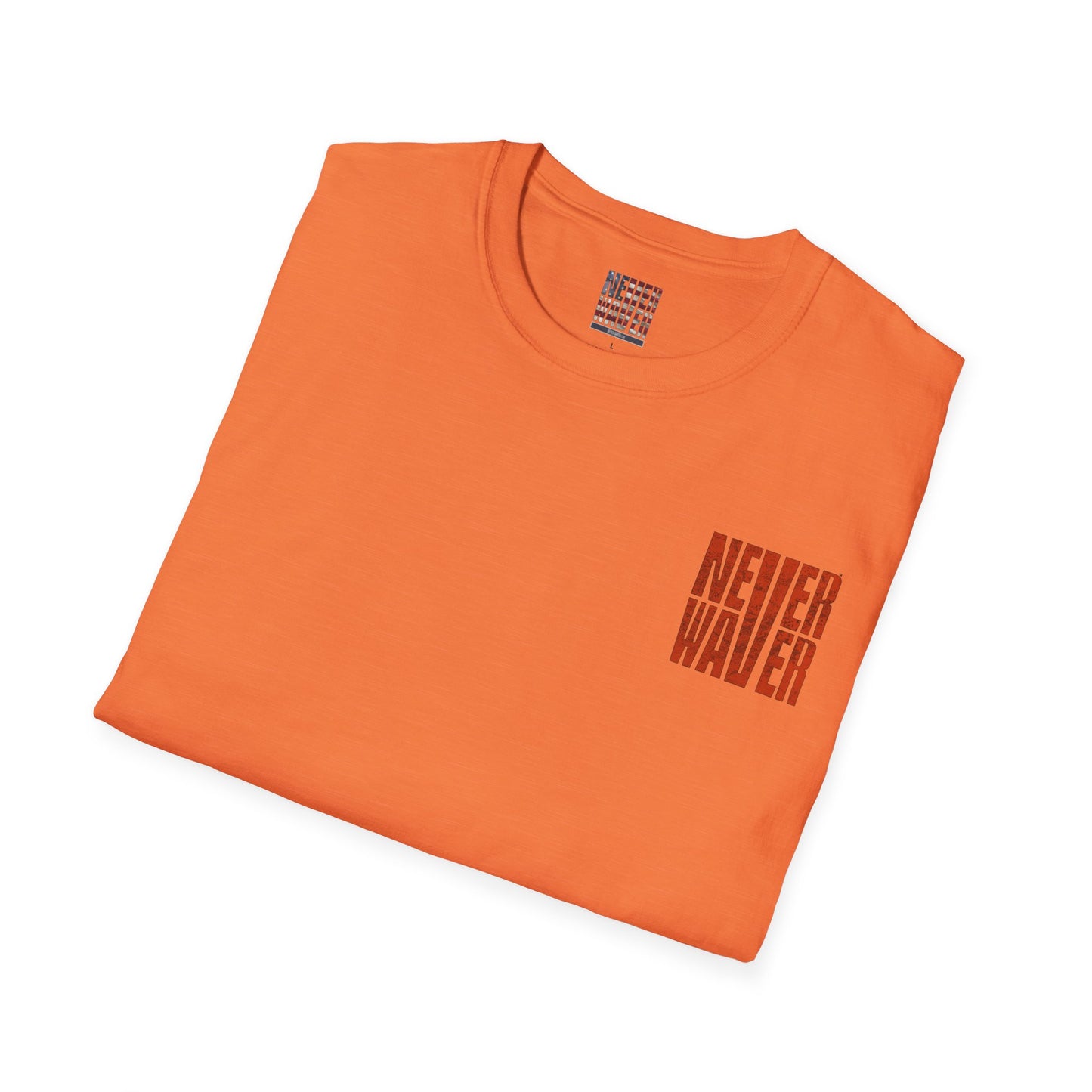 Cleveland Fans Never Waver Unisex Softstyle T-Shirt - Never Waver