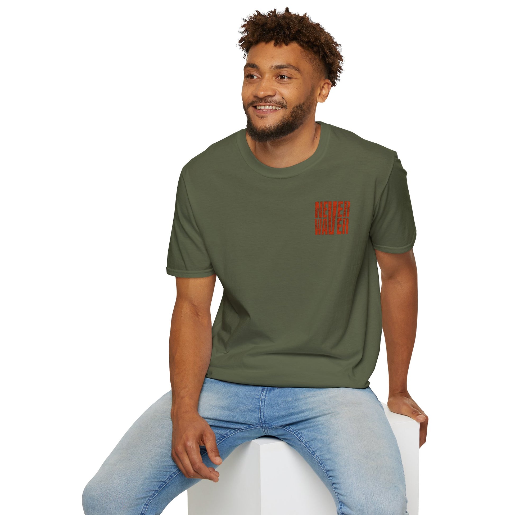 Cleveland Fans Never Waver Unisex Softstyle T-Shirt - Never Waver