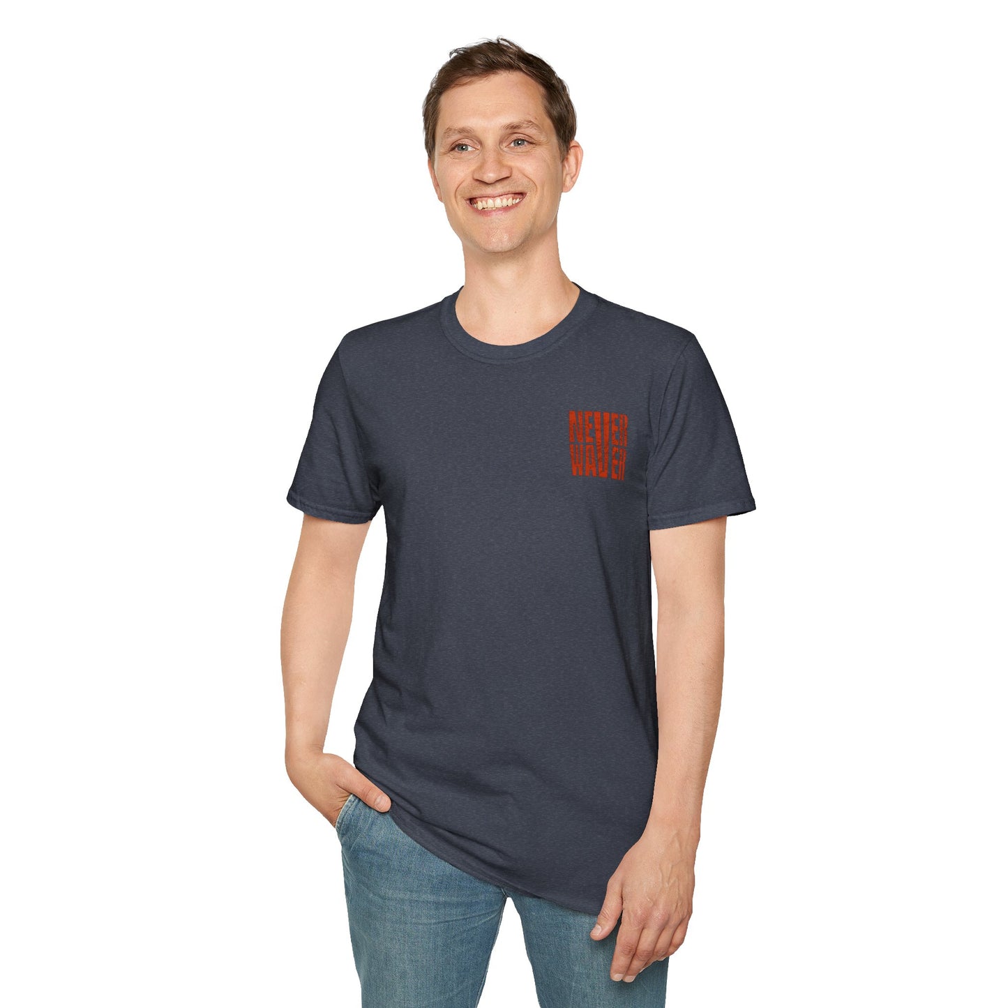 Cleveland Fans Never Waver Unisex Softstyle T-Shirt - Never Waver