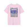 Dallas Fans Never Waver Unisex Softstyle T-Shirt - Never Waver