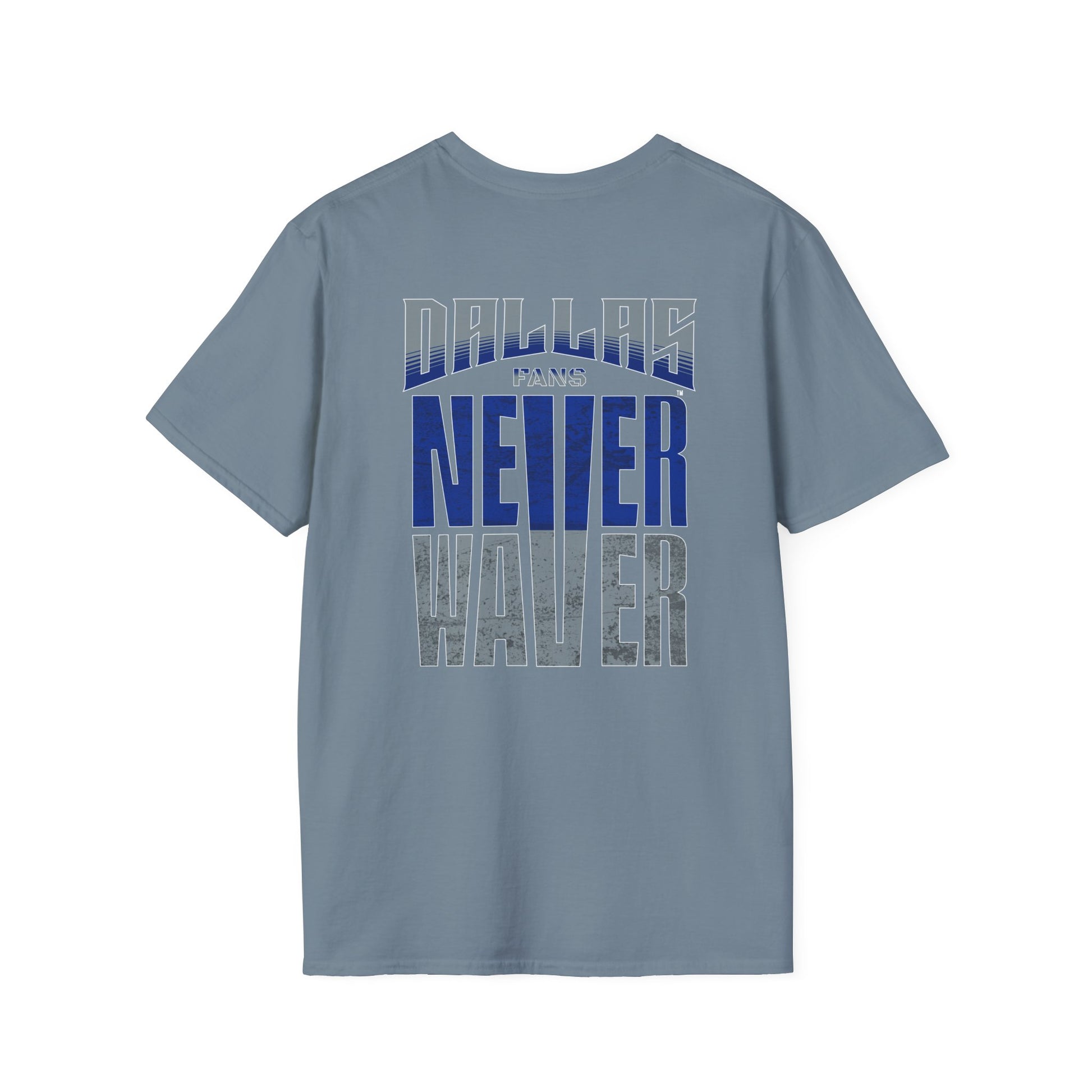 Dallas Fans Never Waver Unisex Softstyle T-Shirt - Never Waver