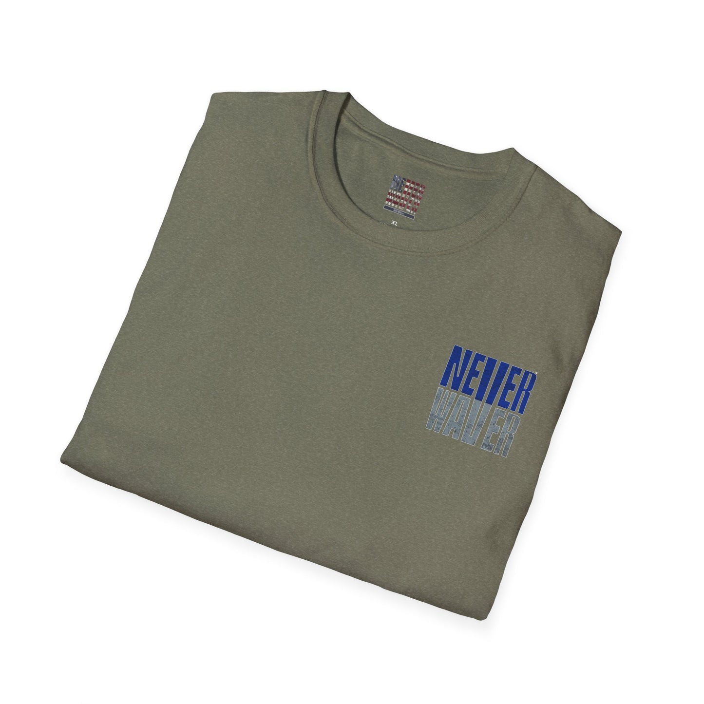 Dallas Fans Never Waver Unisex Softstyle T-Shirt - Never Waver