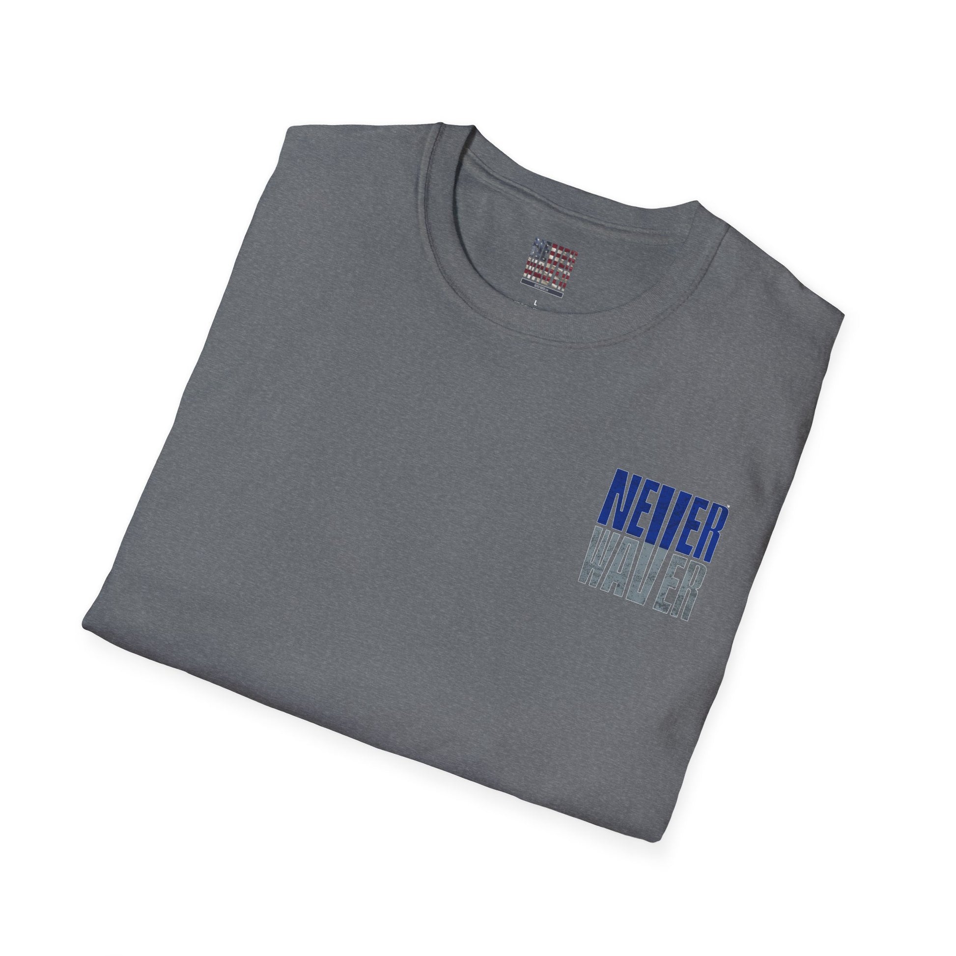 Dallas Fans Never Waver Unisex Softstyle T-Shirt - Never Waver