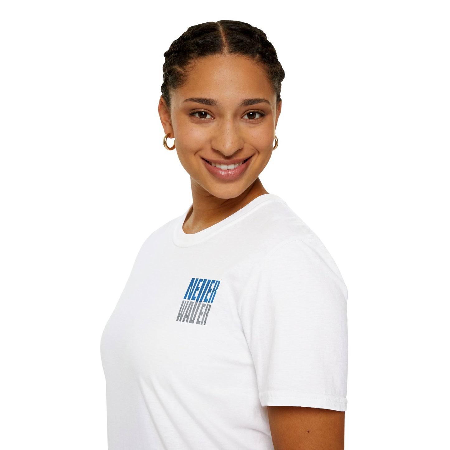 Detroit Fans Never Waver Unisex Softstyle T-Shirt - Never Waver