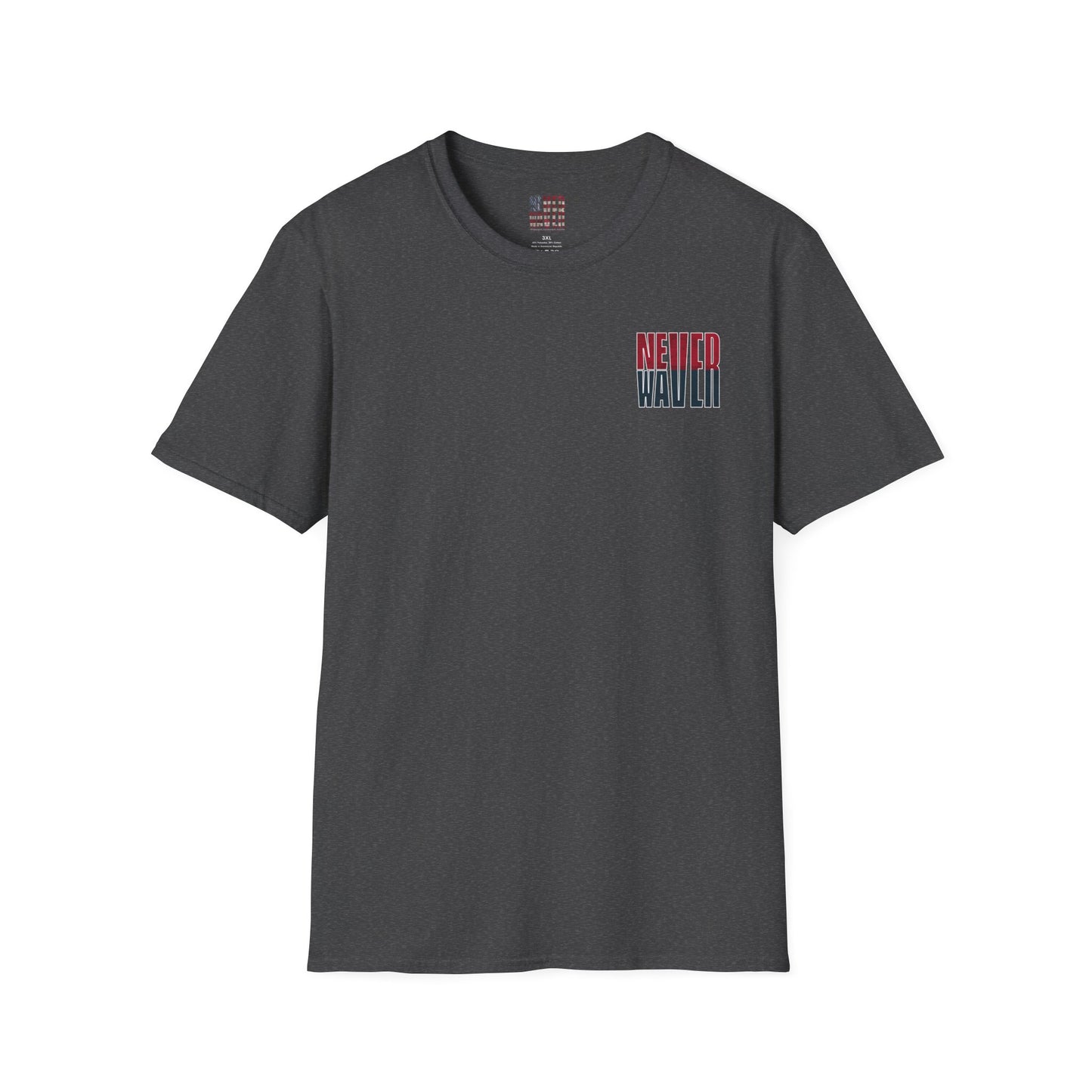 Huston Fans Never Waver Unisex Softstyle T-Shirt - Never Waver