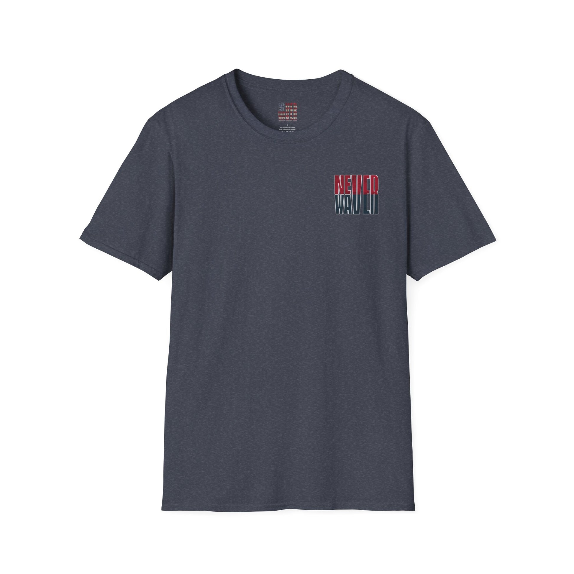 Huston Fans Never Waver Unisex Softstyle T-Shirt - Never Waver