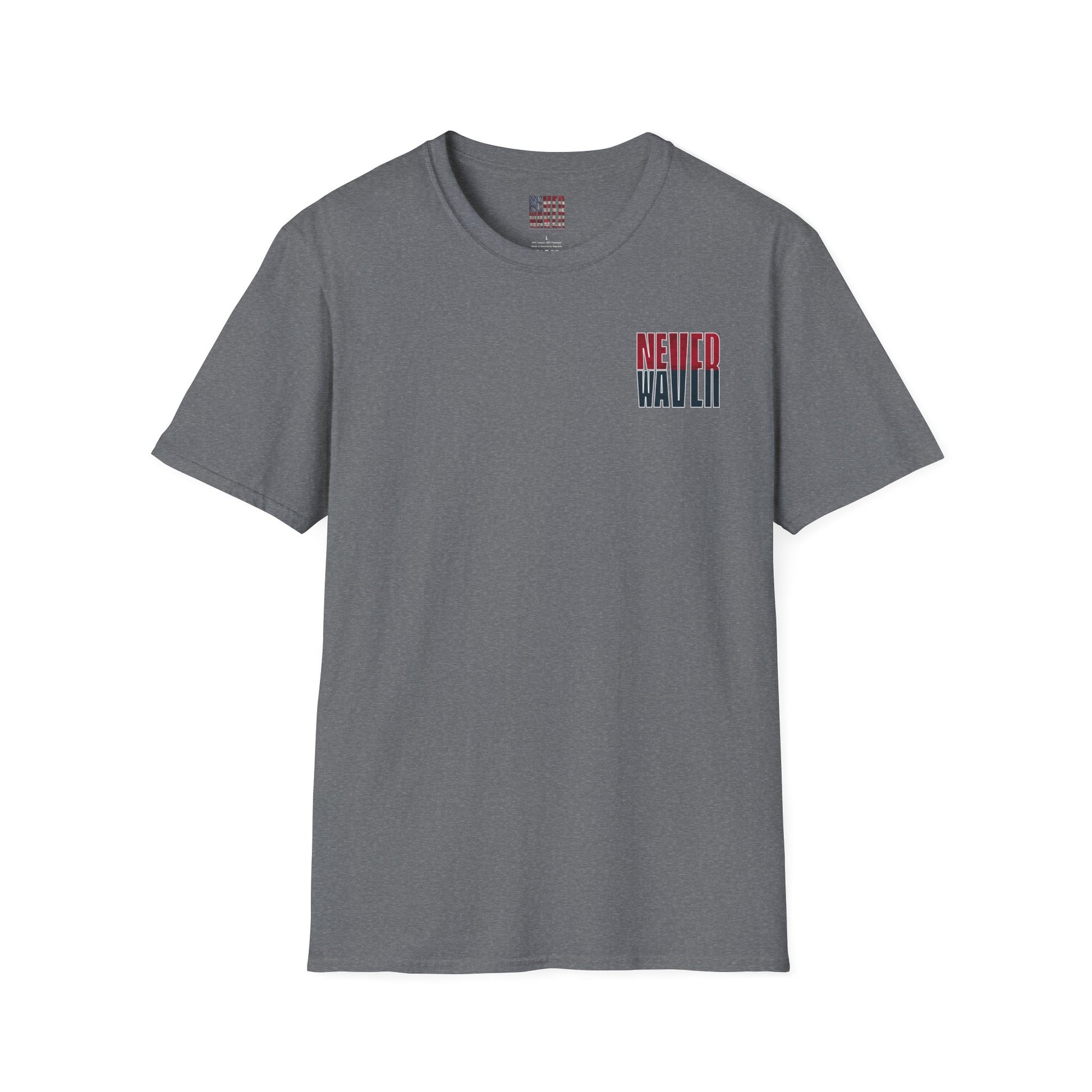 Huston Fans Never Waver Unisex Softstyle T-Shirt - Never Waver