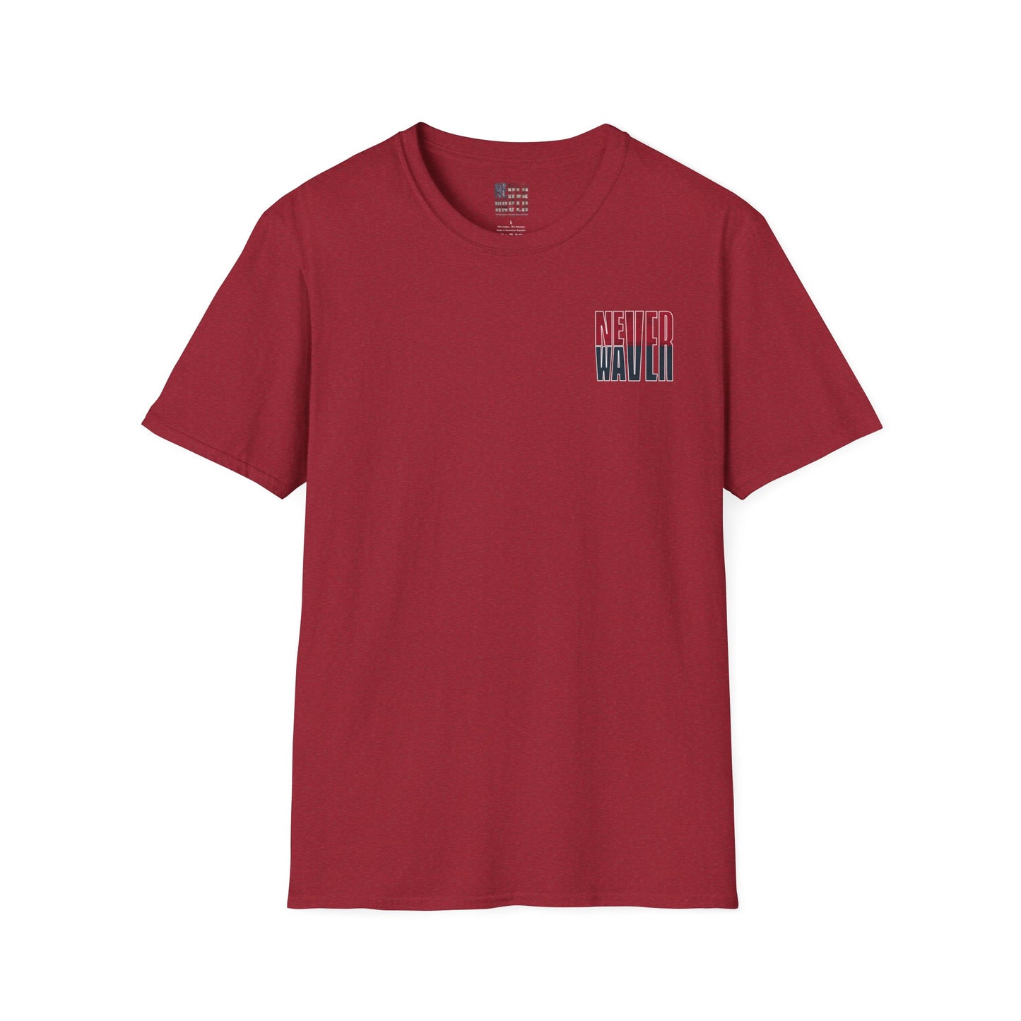 Huston Fans Never Waver Unisex Softstyle T-Shirt - Never Waver