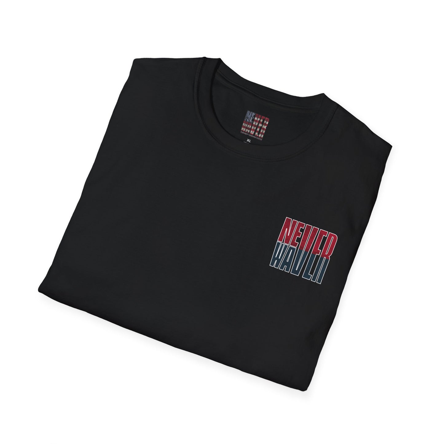 Huston Fans Never Waver Unisex Softstyle T-Shirt - Never Waver
