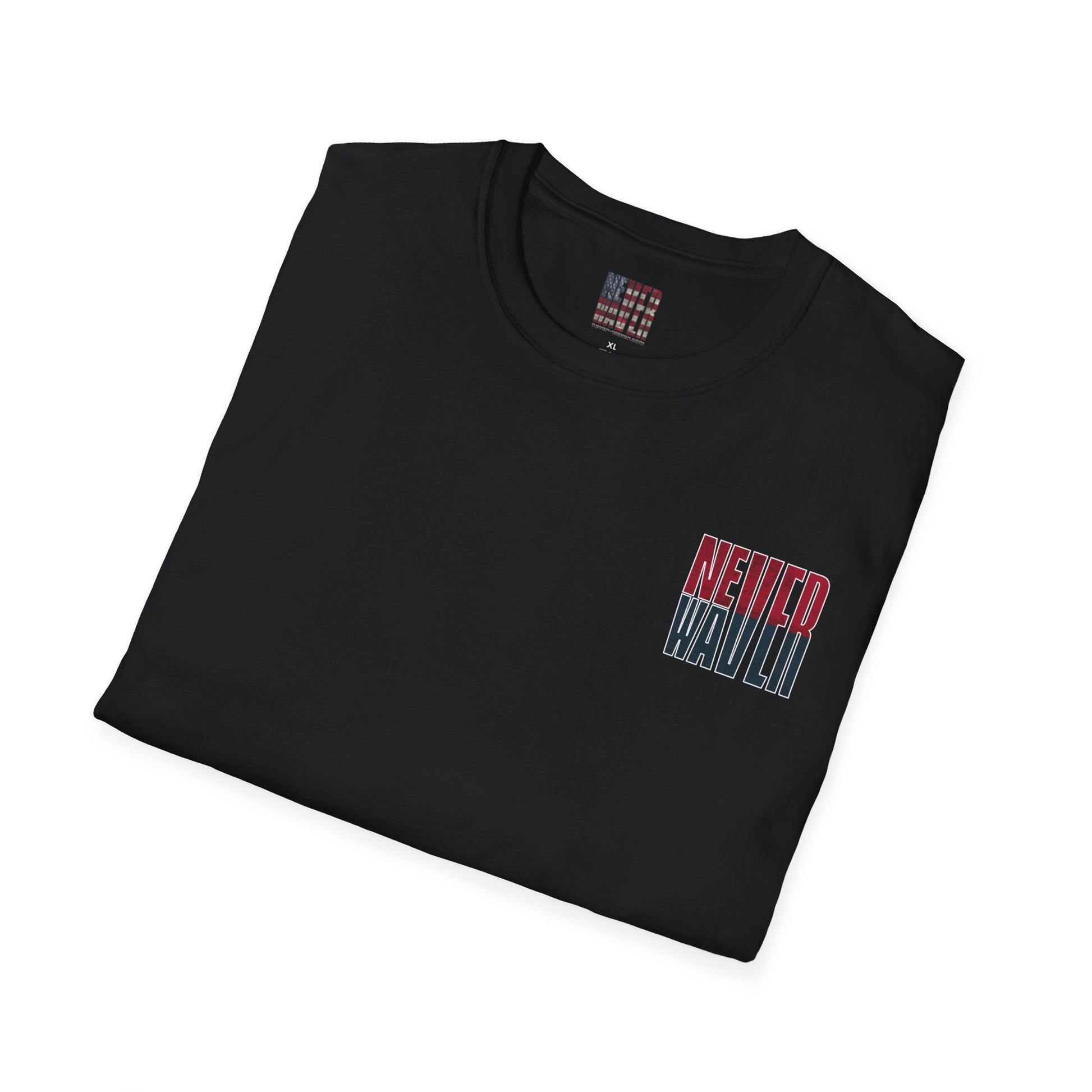 Huston Fans Never Waver Unisex Softstyle T-Shirt - Never Waver