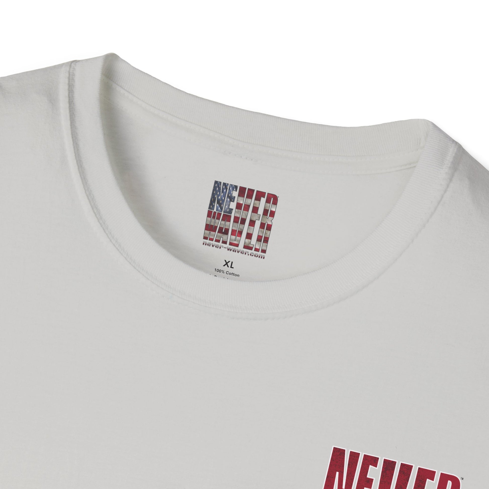 Huston Fans Never Waver Unisex Softstyle T-Shirt - Never Waver