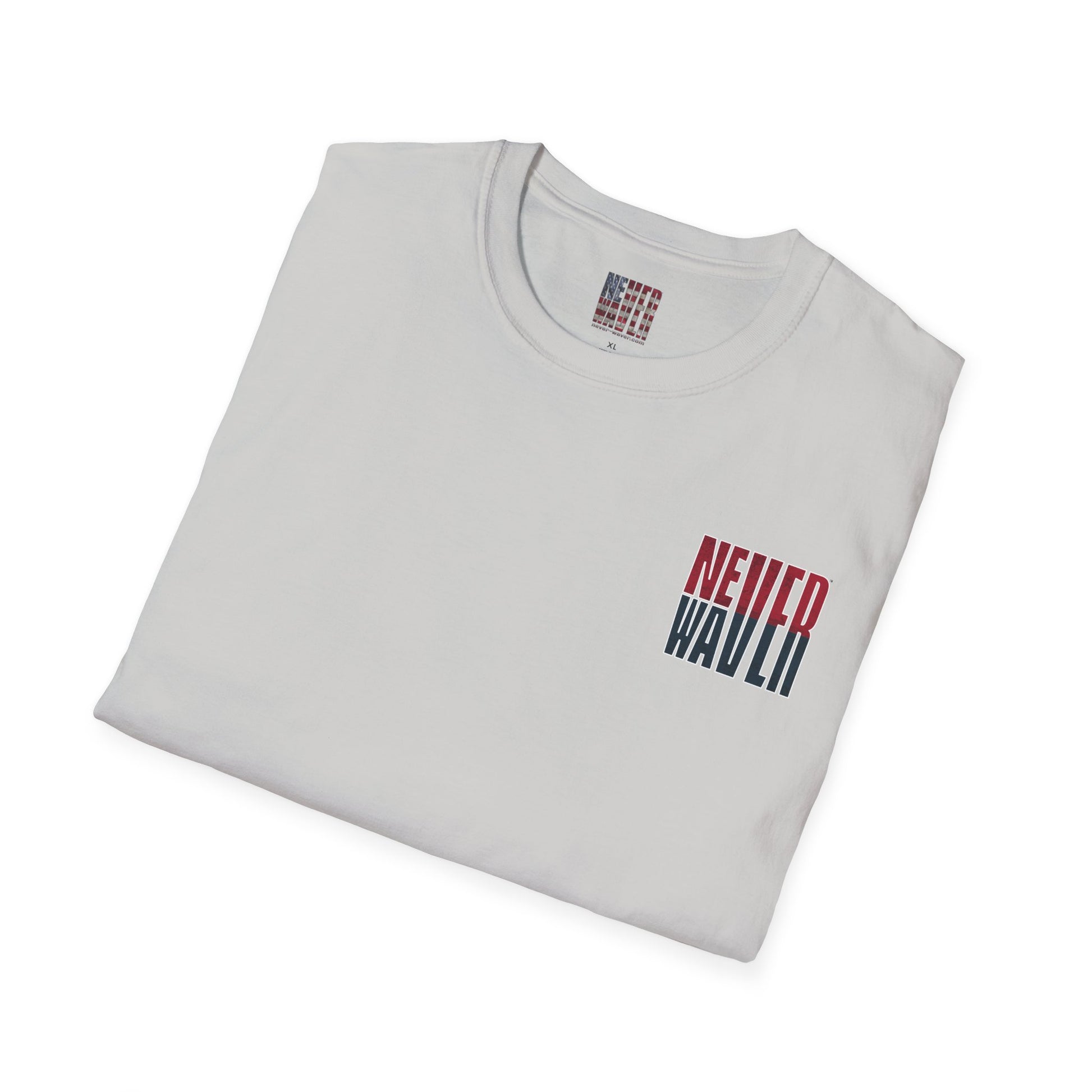 Huston Fans Never Waver Unisex Softstyle T-Shirt - Never Waver
