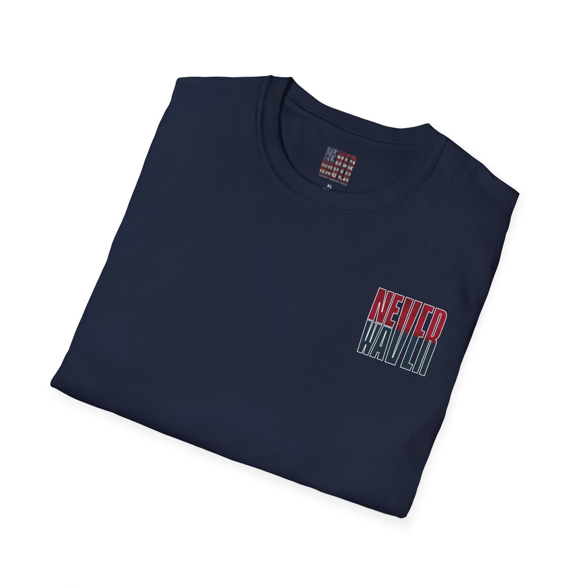 Huston Fans Never Waver Unisex Softstyle T-Shirt - Never Waver