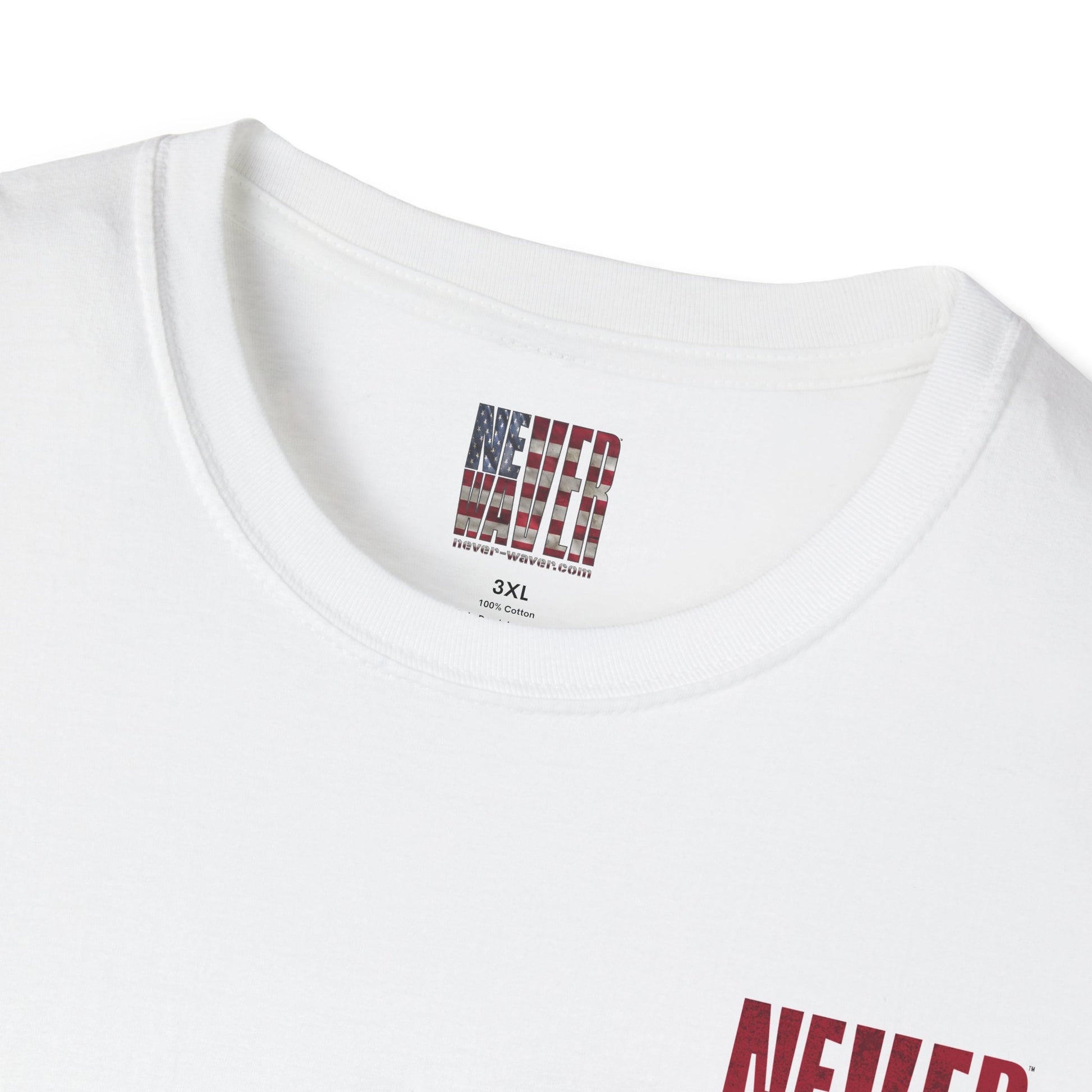 Huston Fans Never Waver Unisex Softstyle T-Shirt - Never Waver