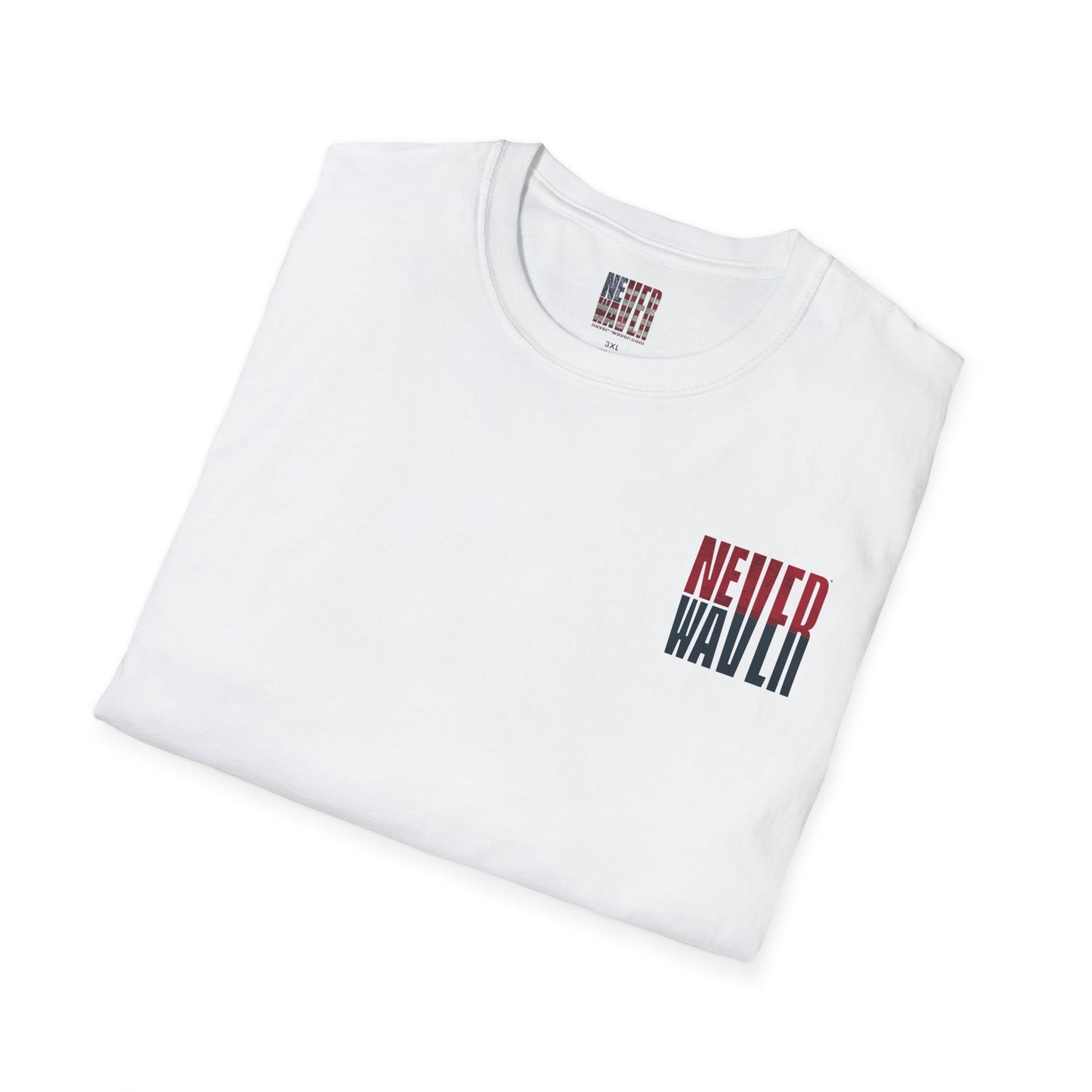 Huston Fans Never Waver Unisex Softstyle T-Shirt - Never Waver