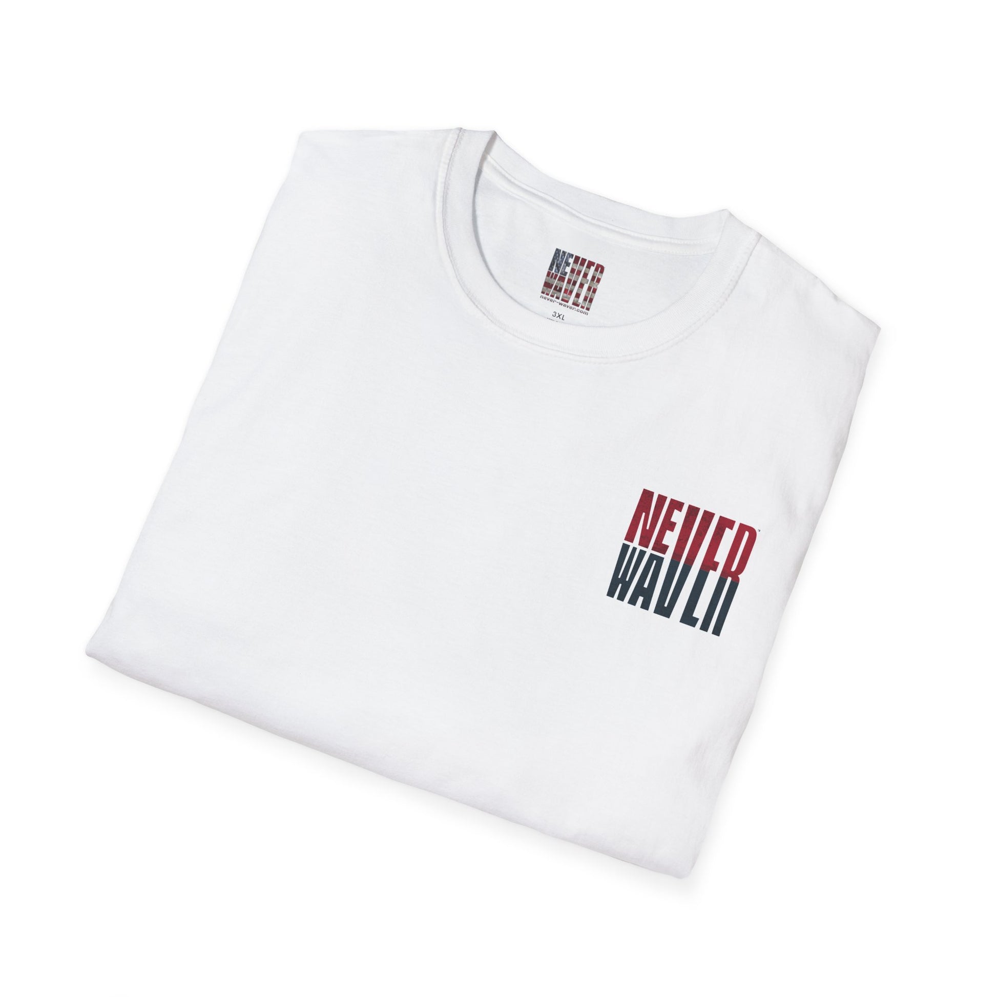 Huston Fans Never Waver Unisex Softstyle T-Shirt - Never Waver