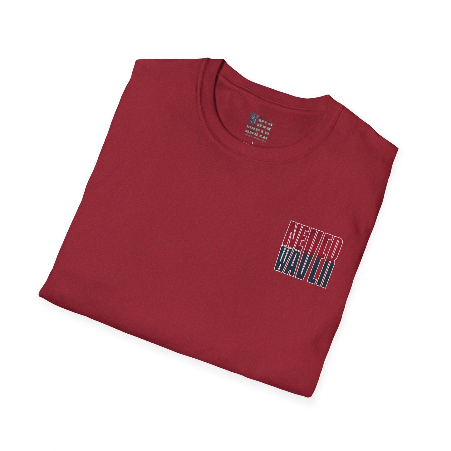 Huston Fans Never Waver Unisex Softstyle T-Shirt - Never Waver