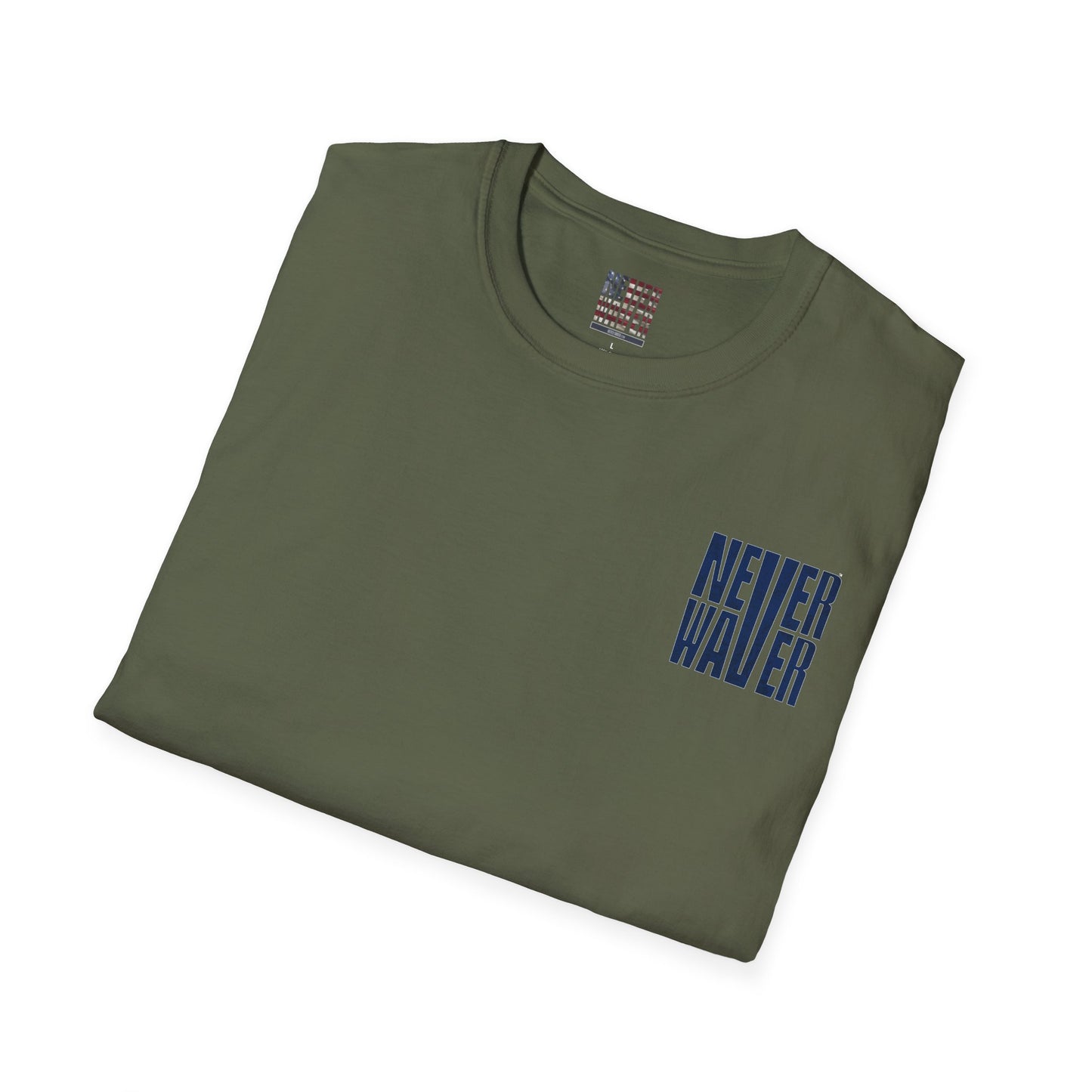 Indianapolis Fans Never Waver Unisex Softstyle T-Shirt - Never Waver